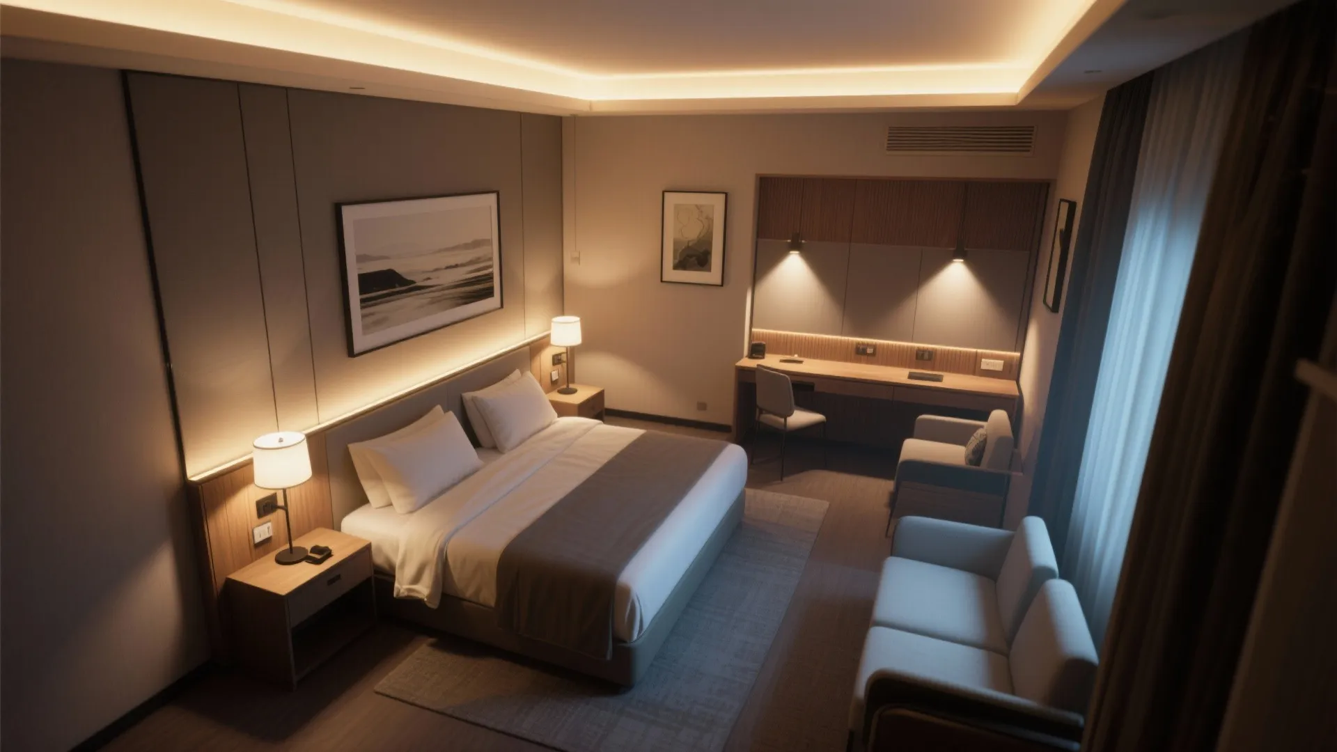 Layered lighting that feels bespoke