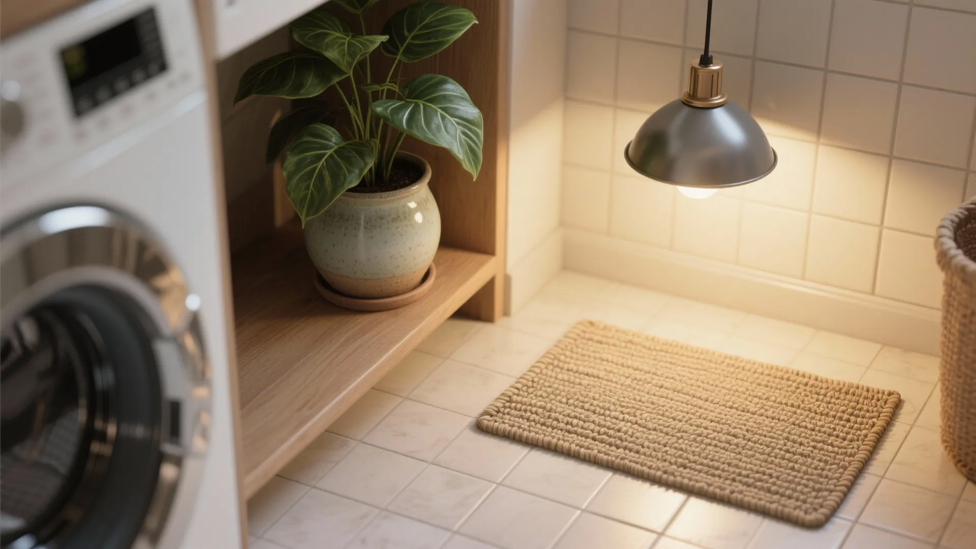 Tip 5: Make it pleasant with lighting, plants, and accents