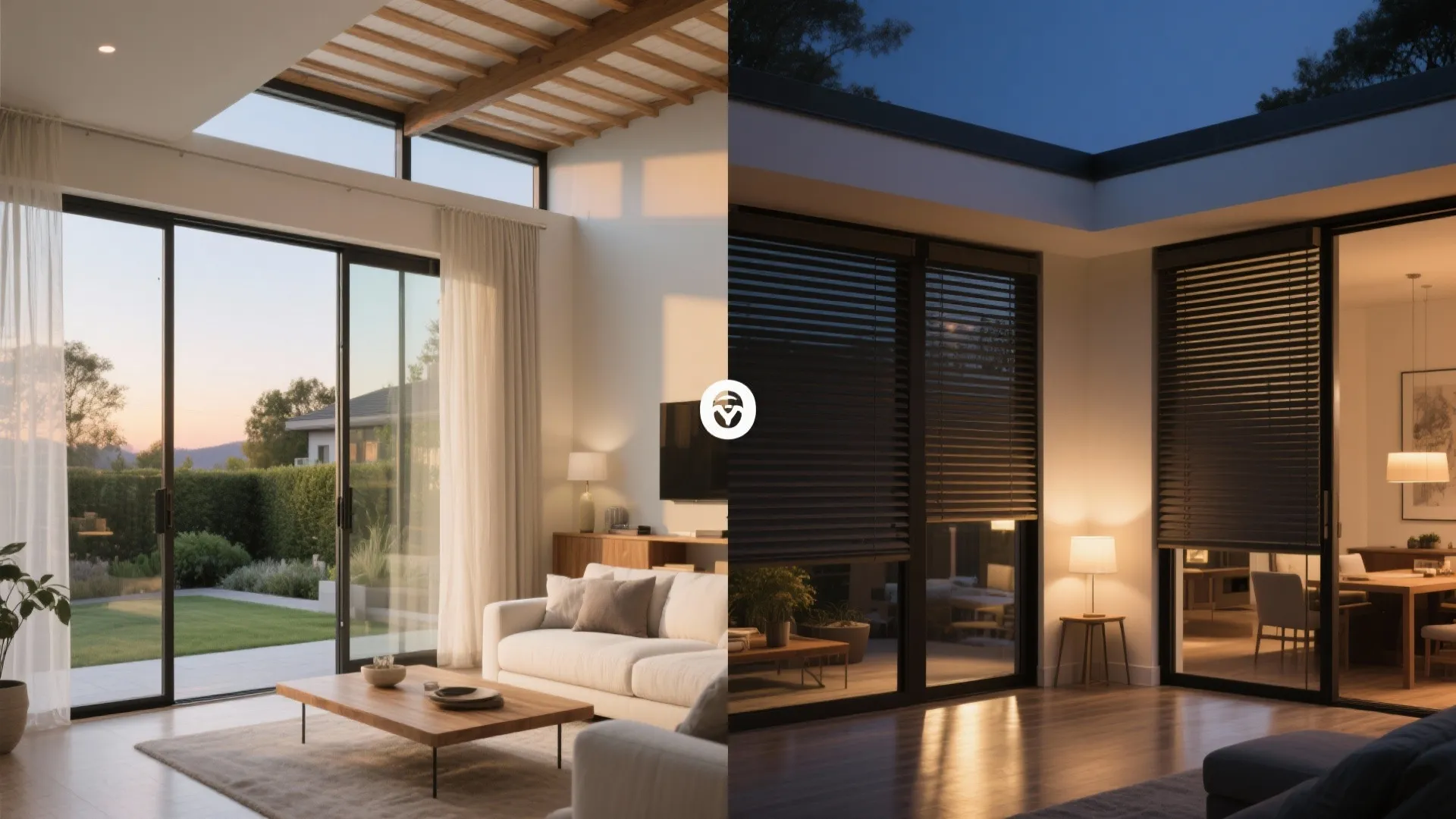 Light, glazing, and privacy in balance