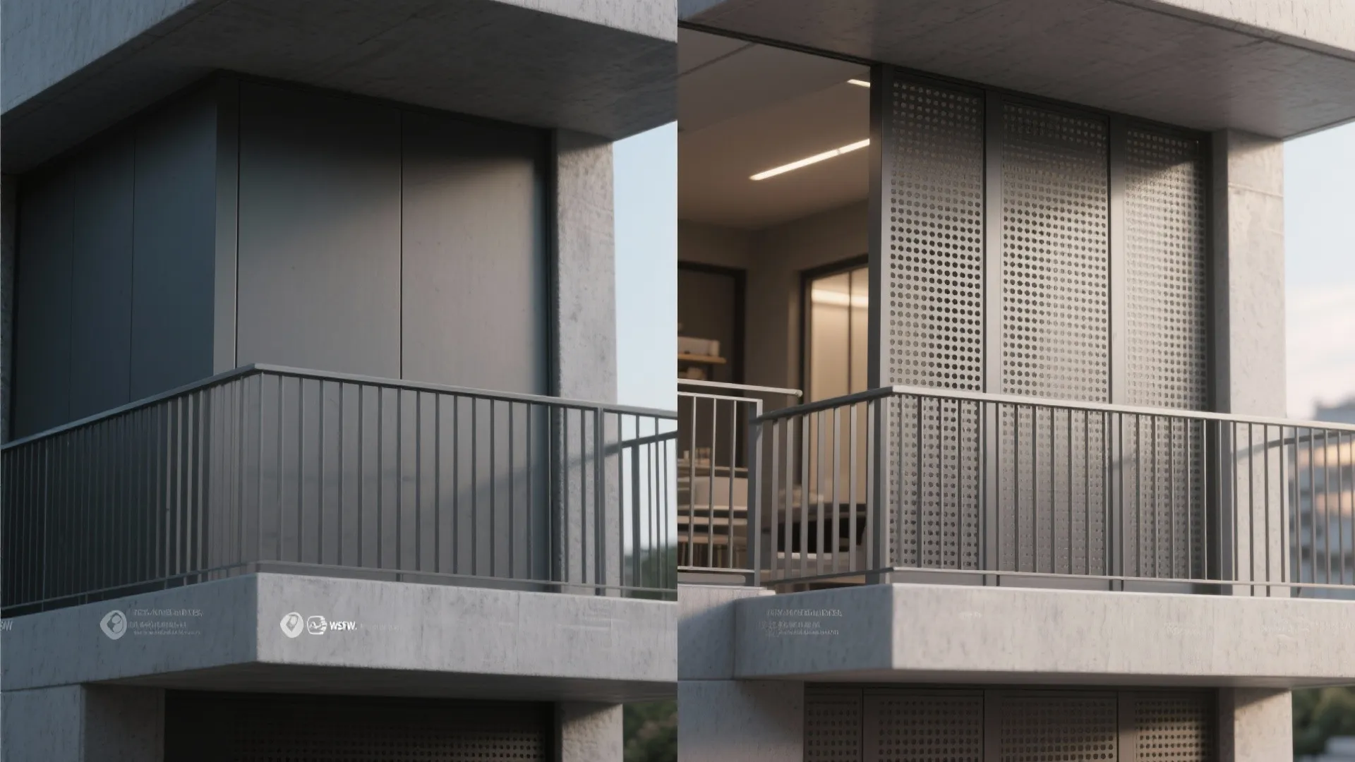 Idea 3: Railings that breathe (and meet code)