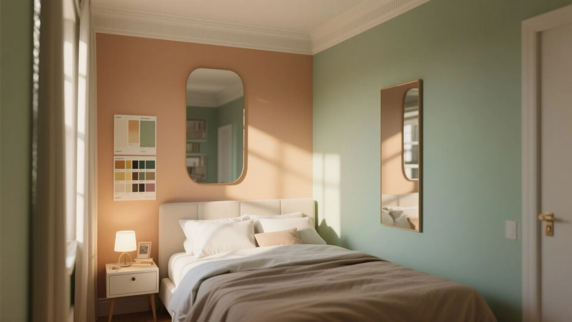 3. Light, color and reflective tricks (test in 3D)