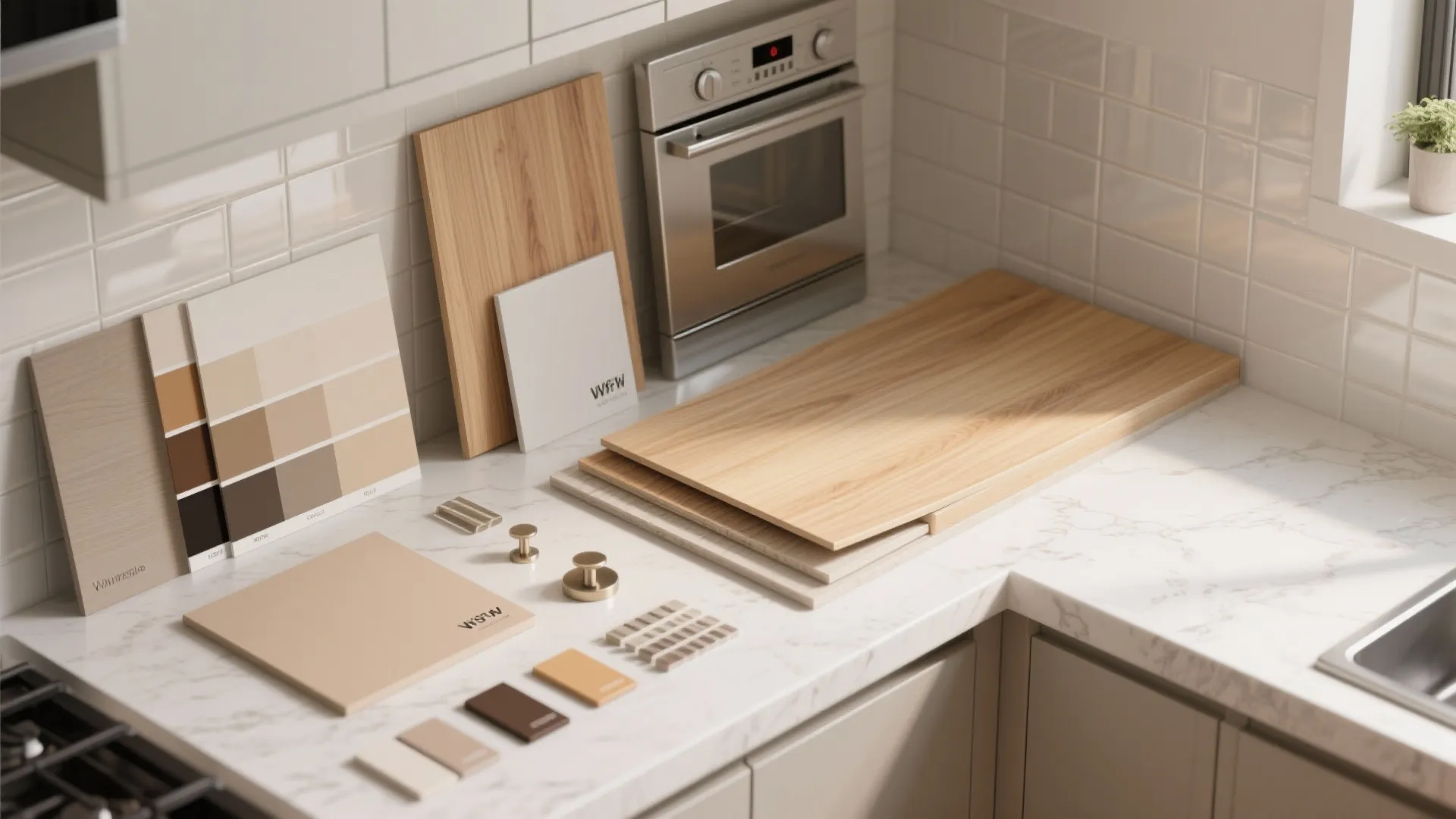 5. Light, reflective finishes and multipurpose surfaces