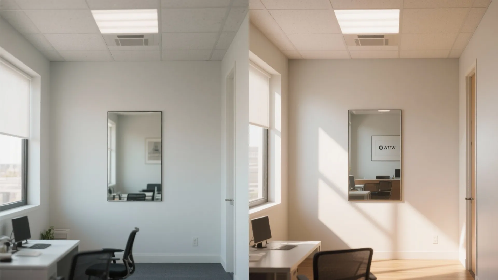 4. Light Layers and Reflective Surfaces