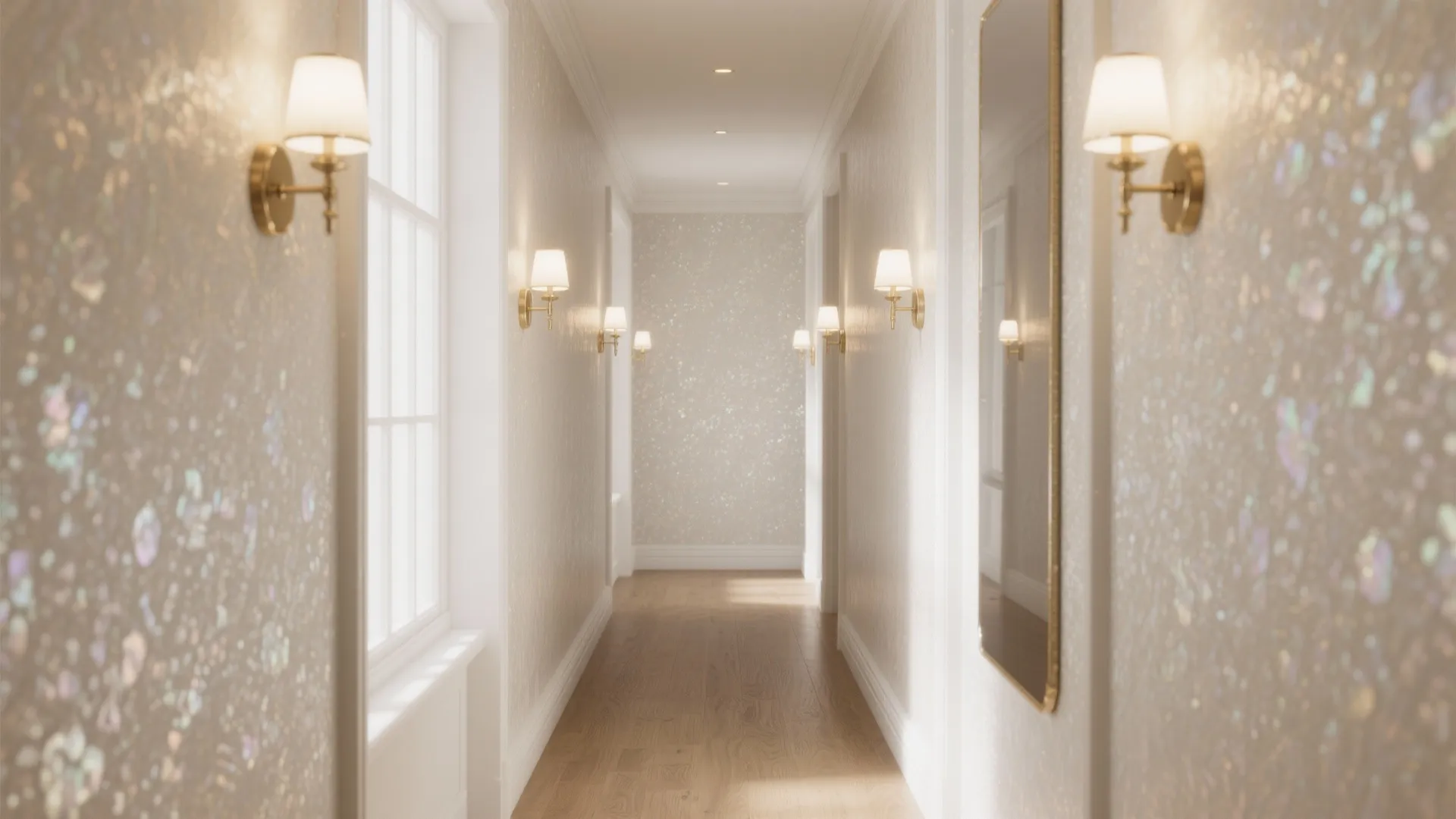 Light-Reflective Finishes for Dark Corridors
