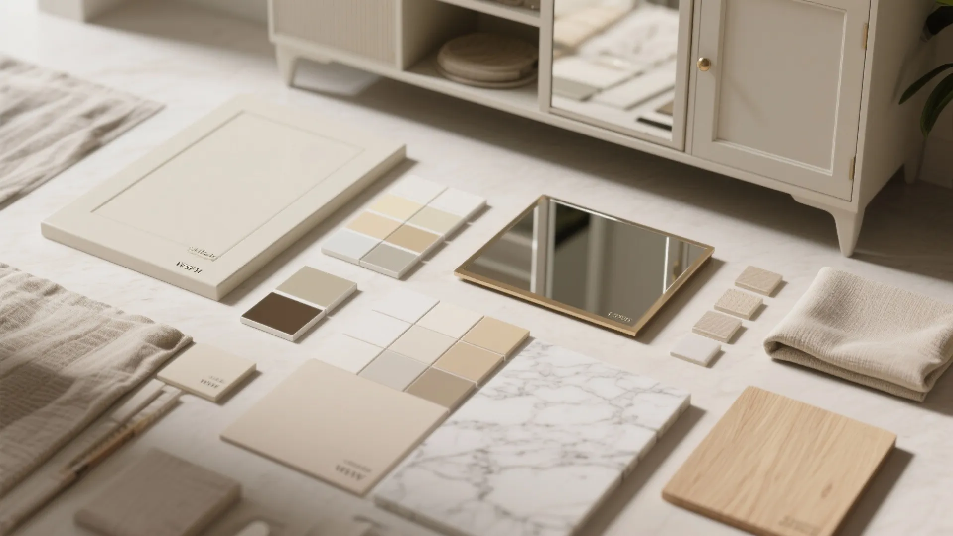 3. Light colors and reflective surfaces