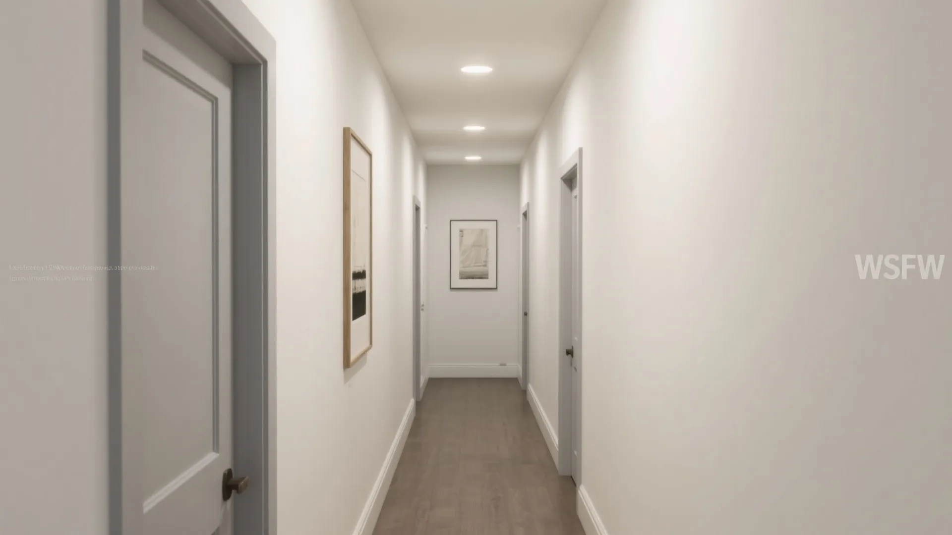 Light-Reflective Colors for Narrow Halls