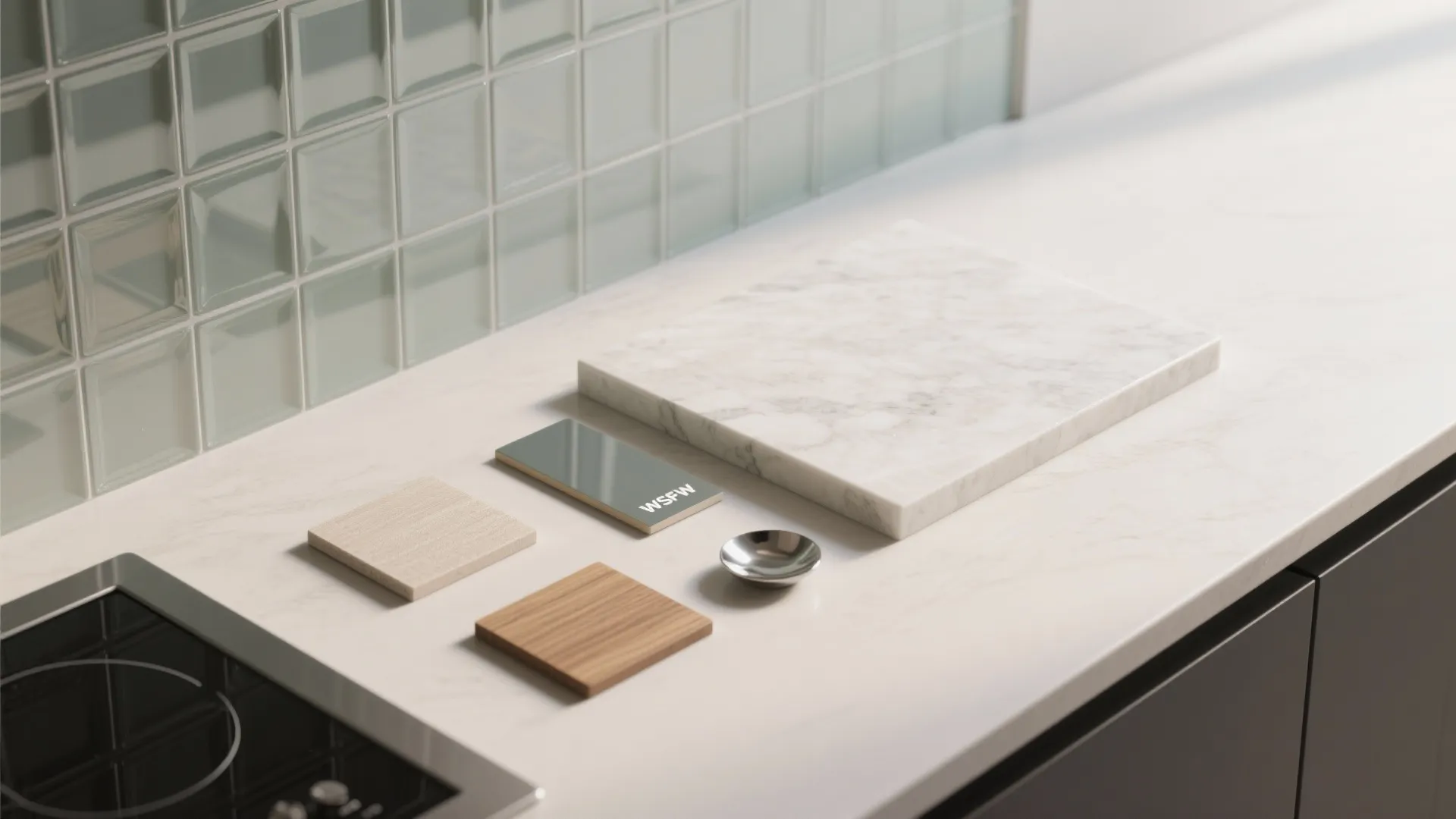 5. Light, reflective materials to amplify space