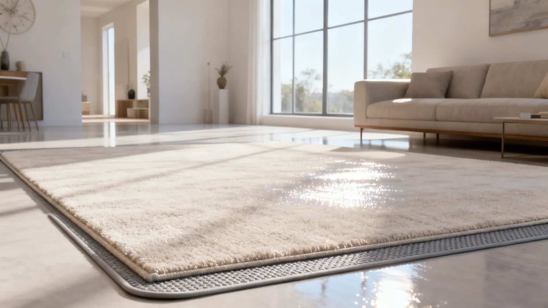 4. Go light and reflective for visually larger space