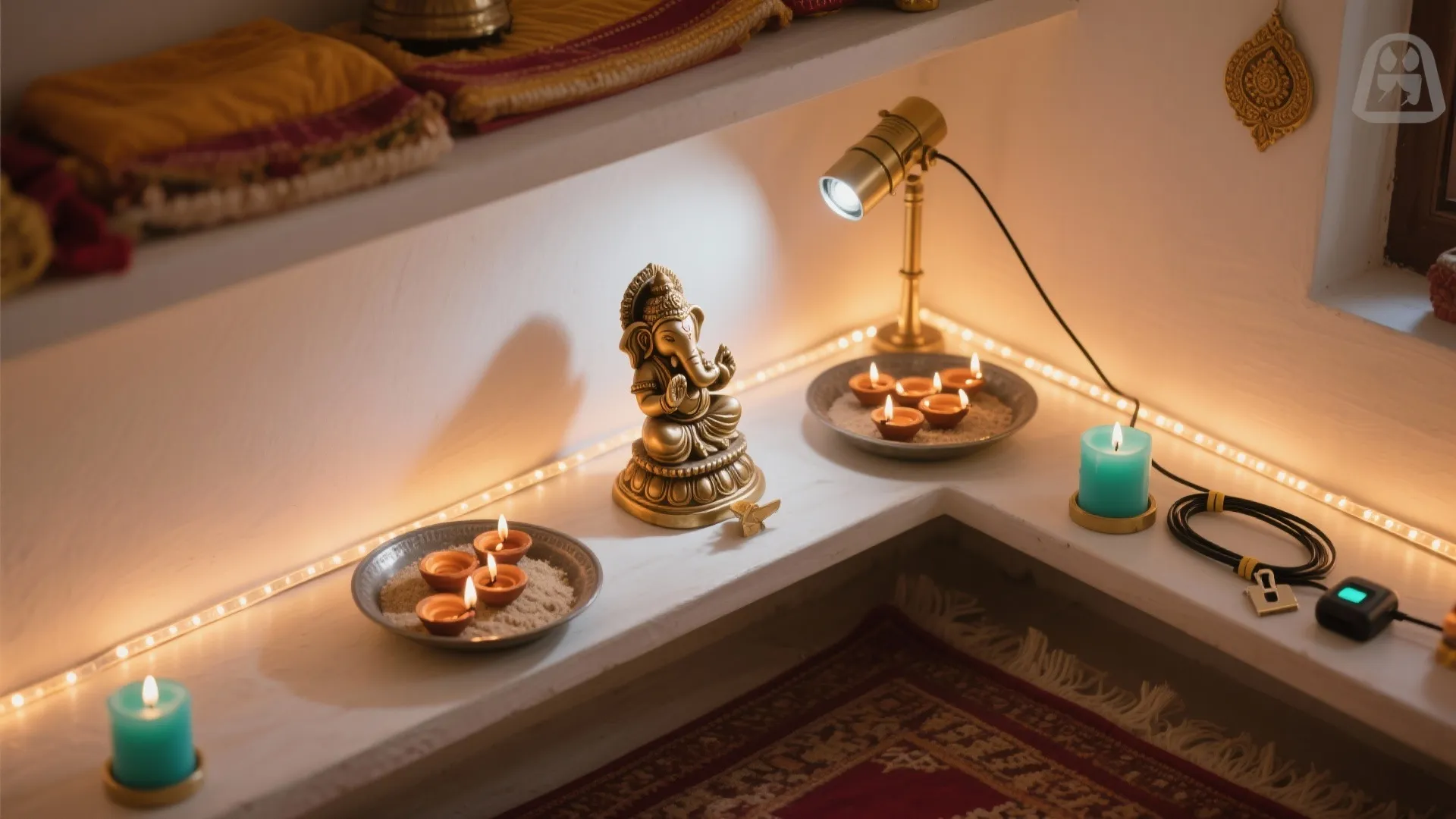 Light Choreography and Diya Safety