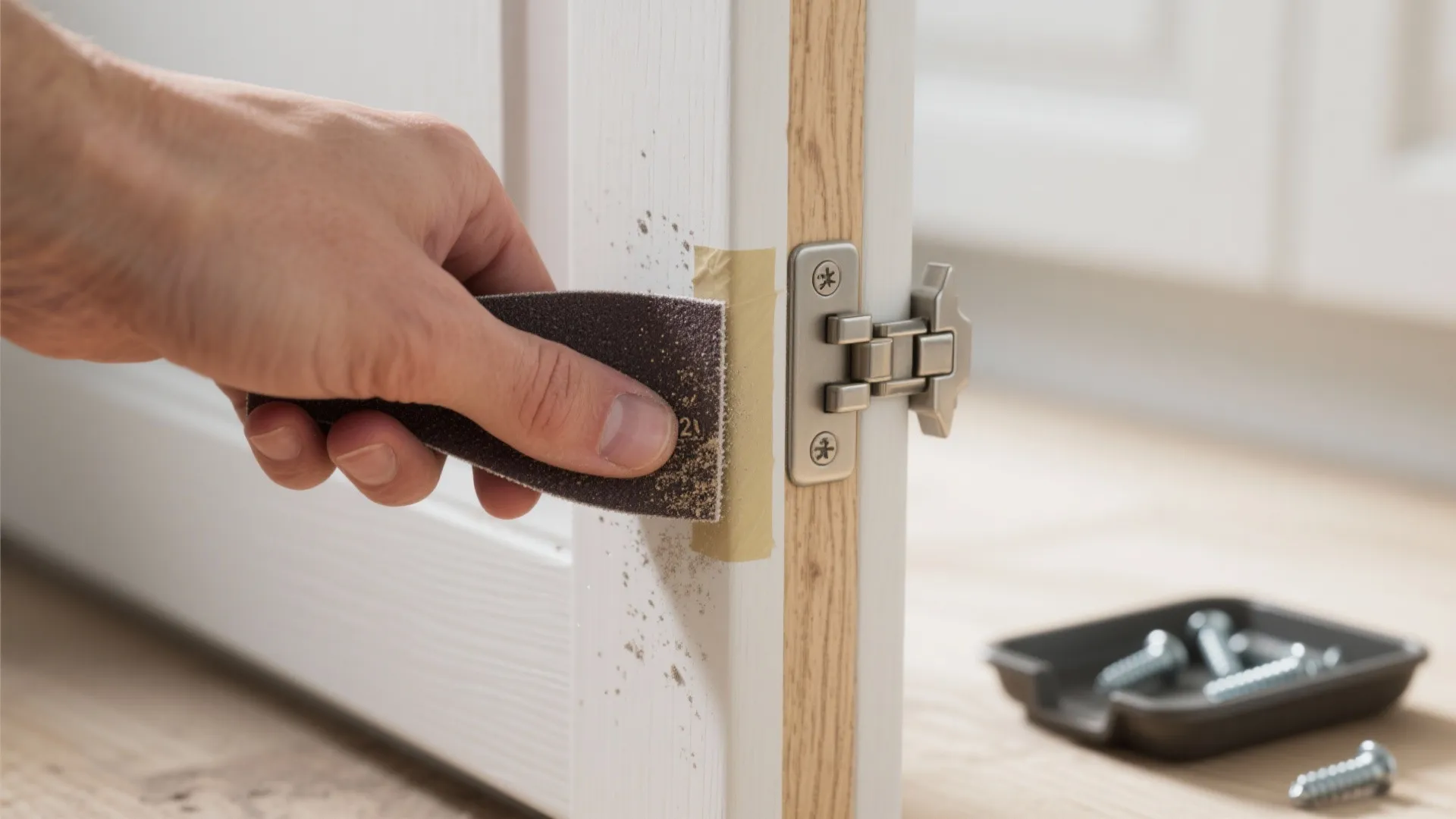 3. Light sanding after degreasing improves grip