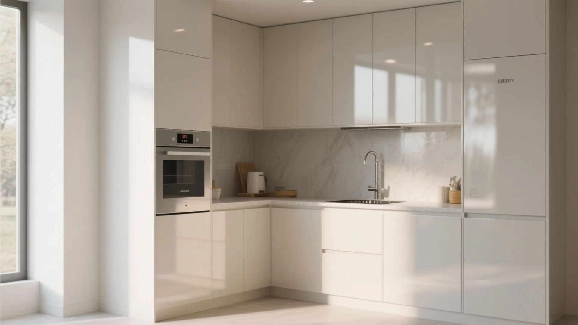 Satin Paint Kitchen: 5 Small-Space Ideas: Practical satin paint kitchen ideas that make small kitchens feel bigger and stay cleaner