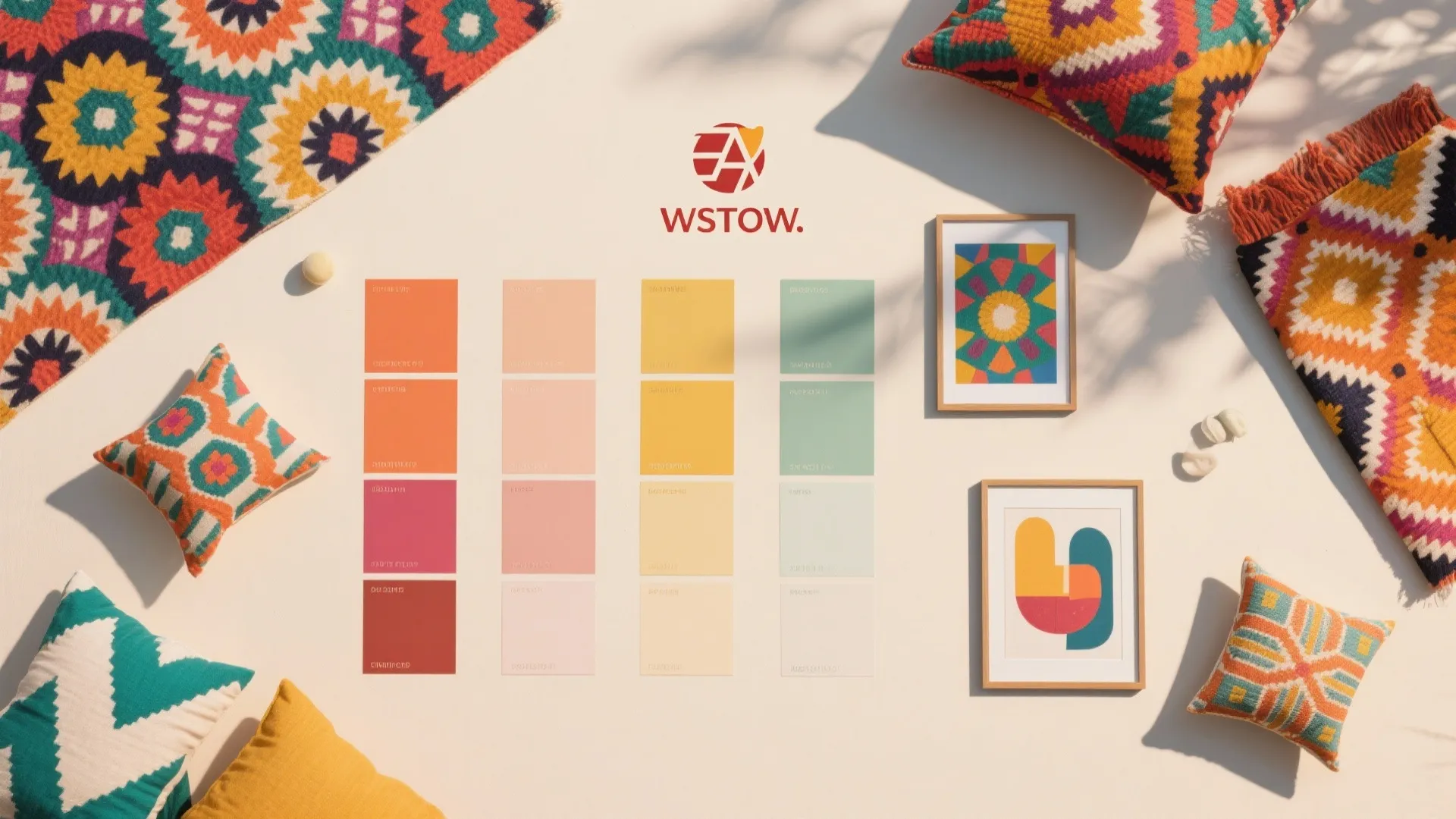 7. Light Color Schemes with Bold Accents