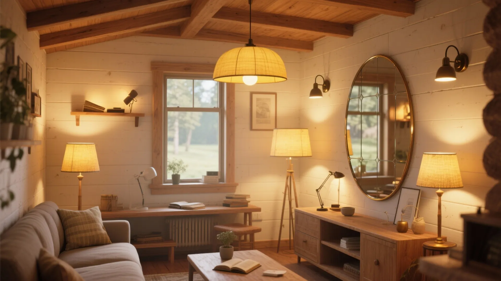 4. Light strategies: layers and reflective surfaces