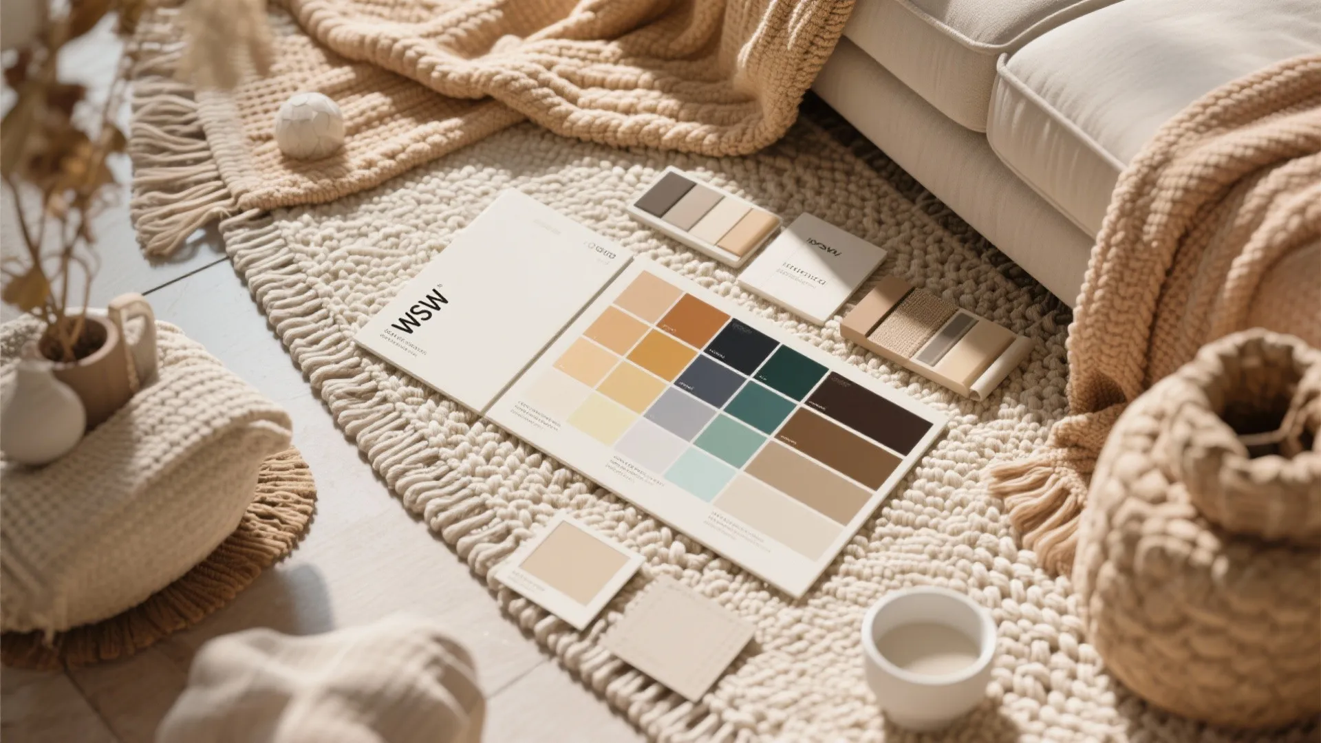 5. Keep Colors Light but Add Texture