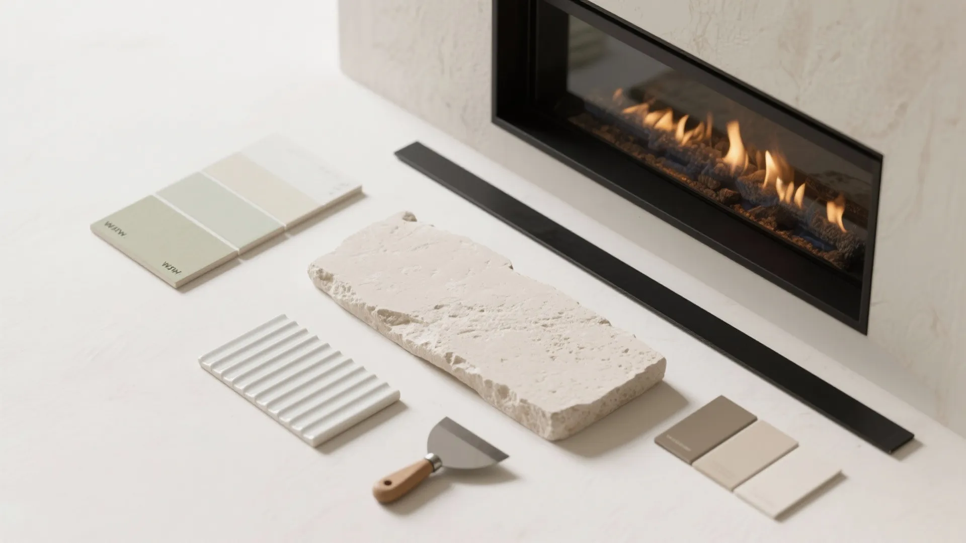 Light, Textured Finishes to Keep It Airy