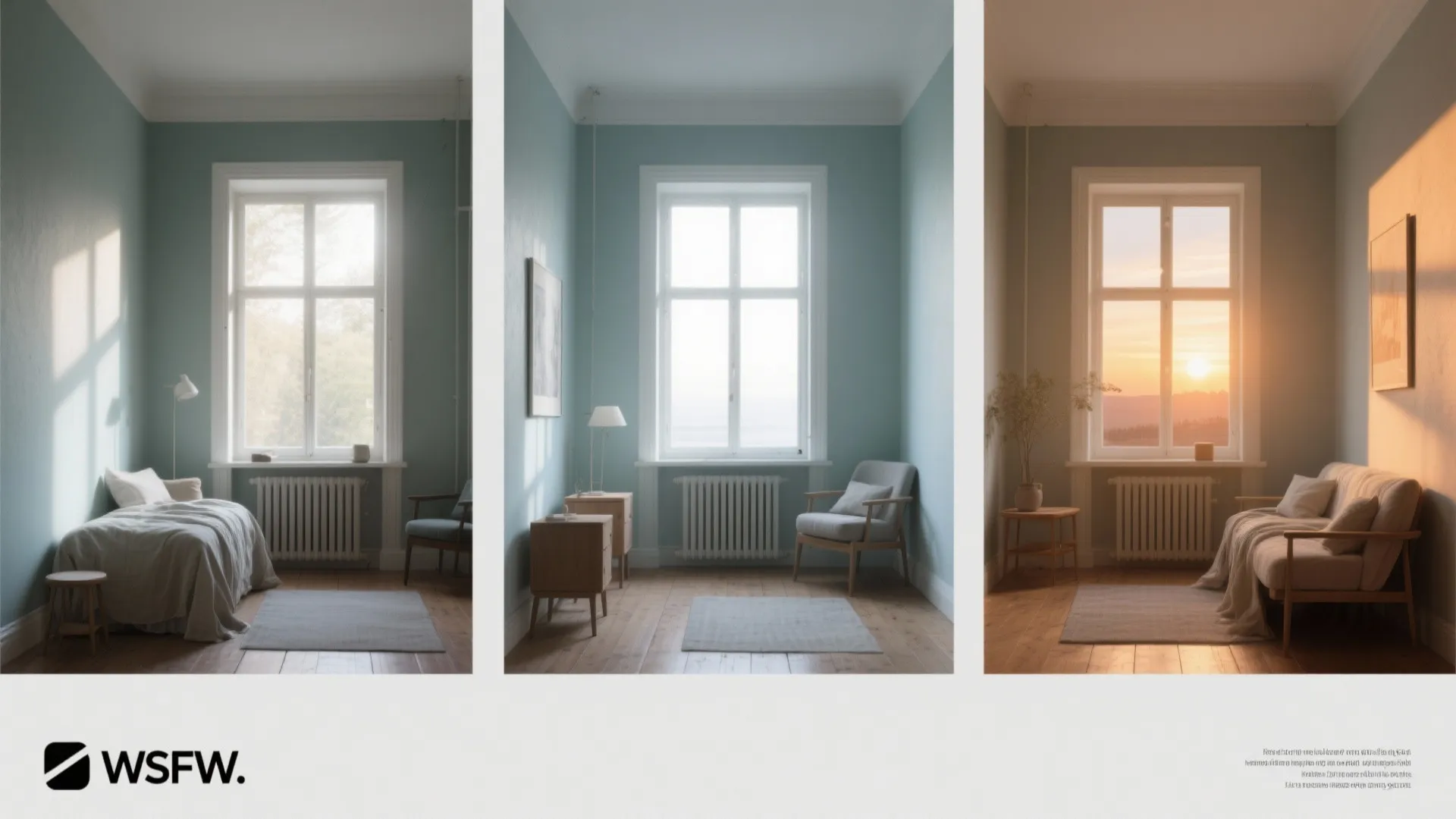 3. Simulate different light times of day