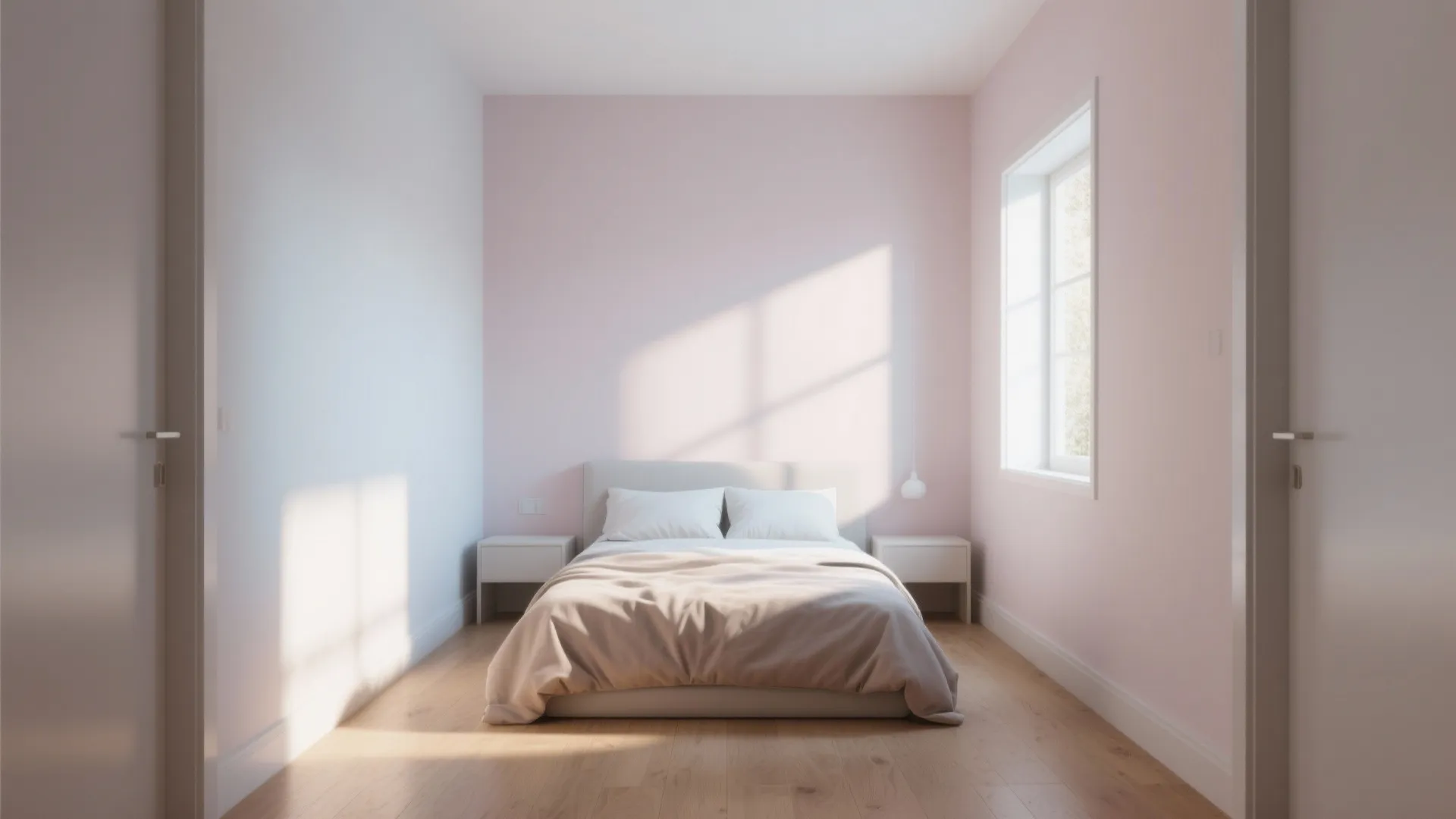 2. Use lighter tones to reduce paint quantity