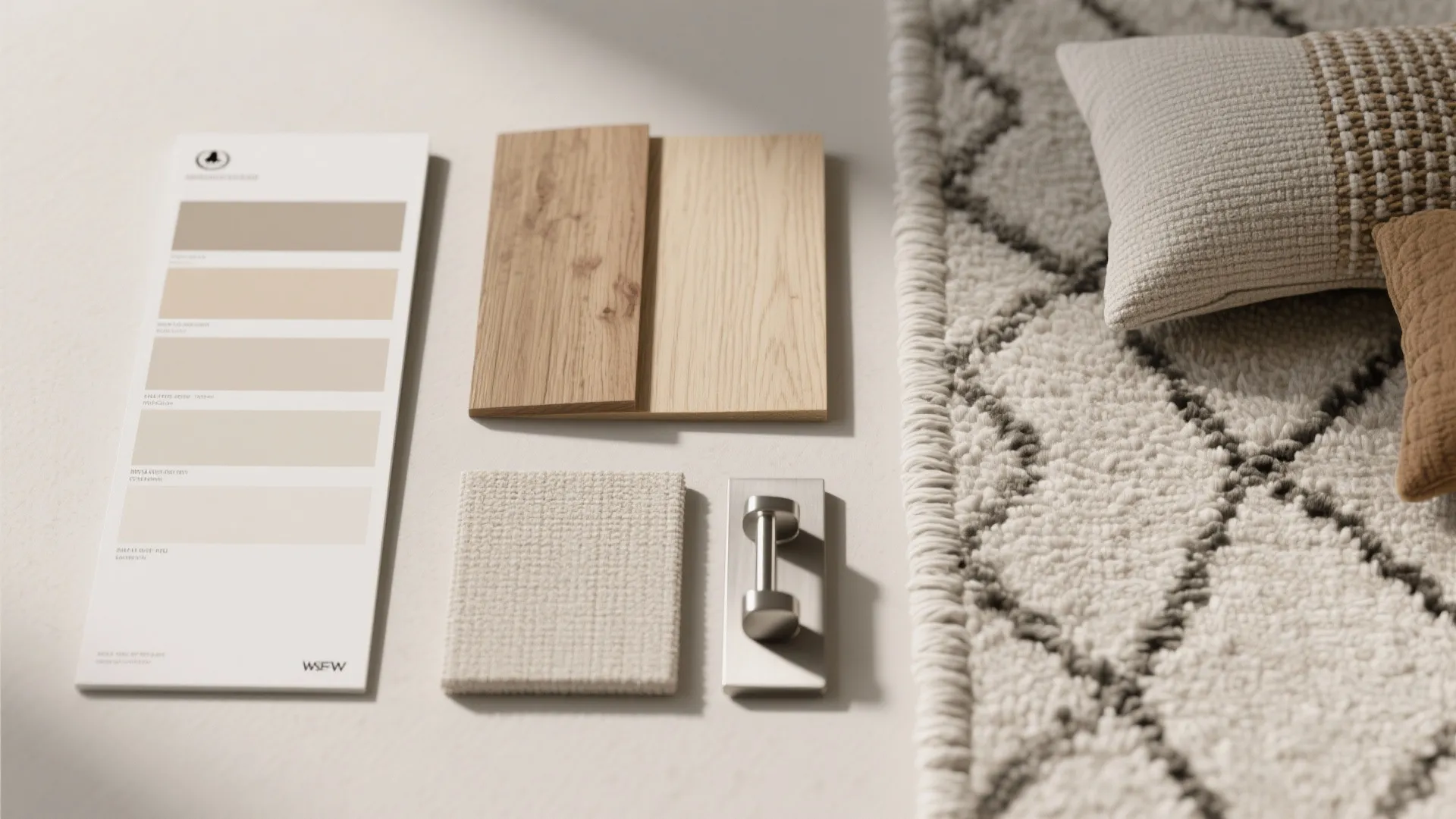 3. Light tones + texture layering