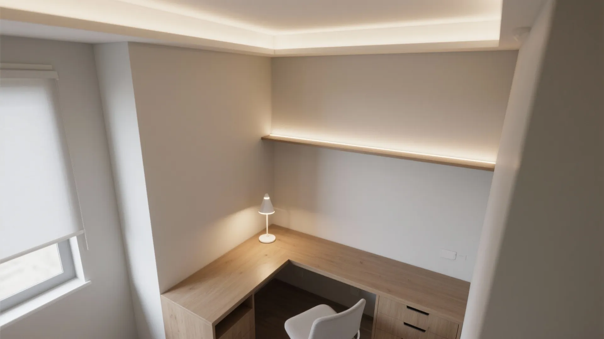 Layered lighting that’s kind to eyes (task + ambient + accent)