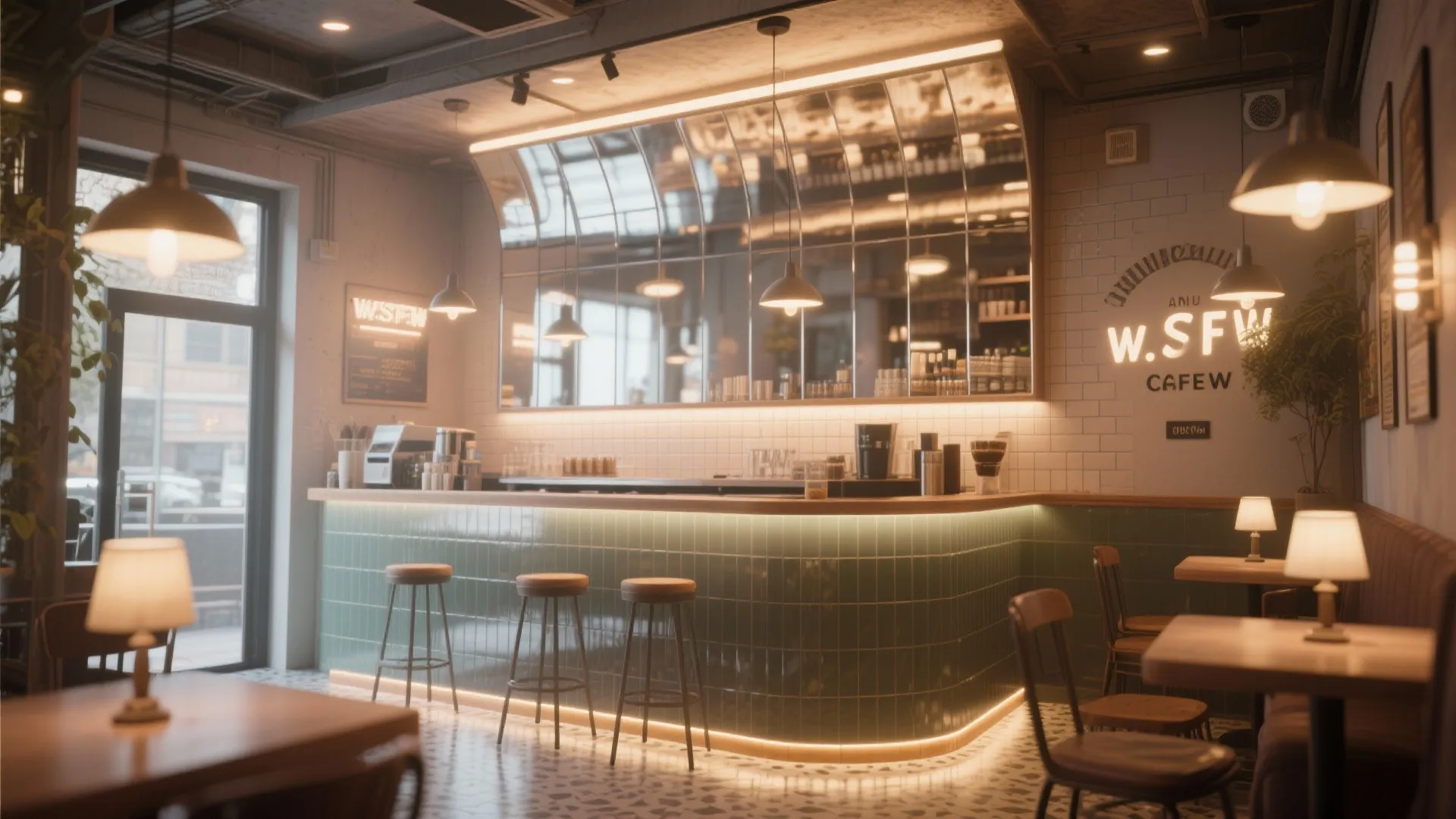 4. Light, material and visual tricks to open space