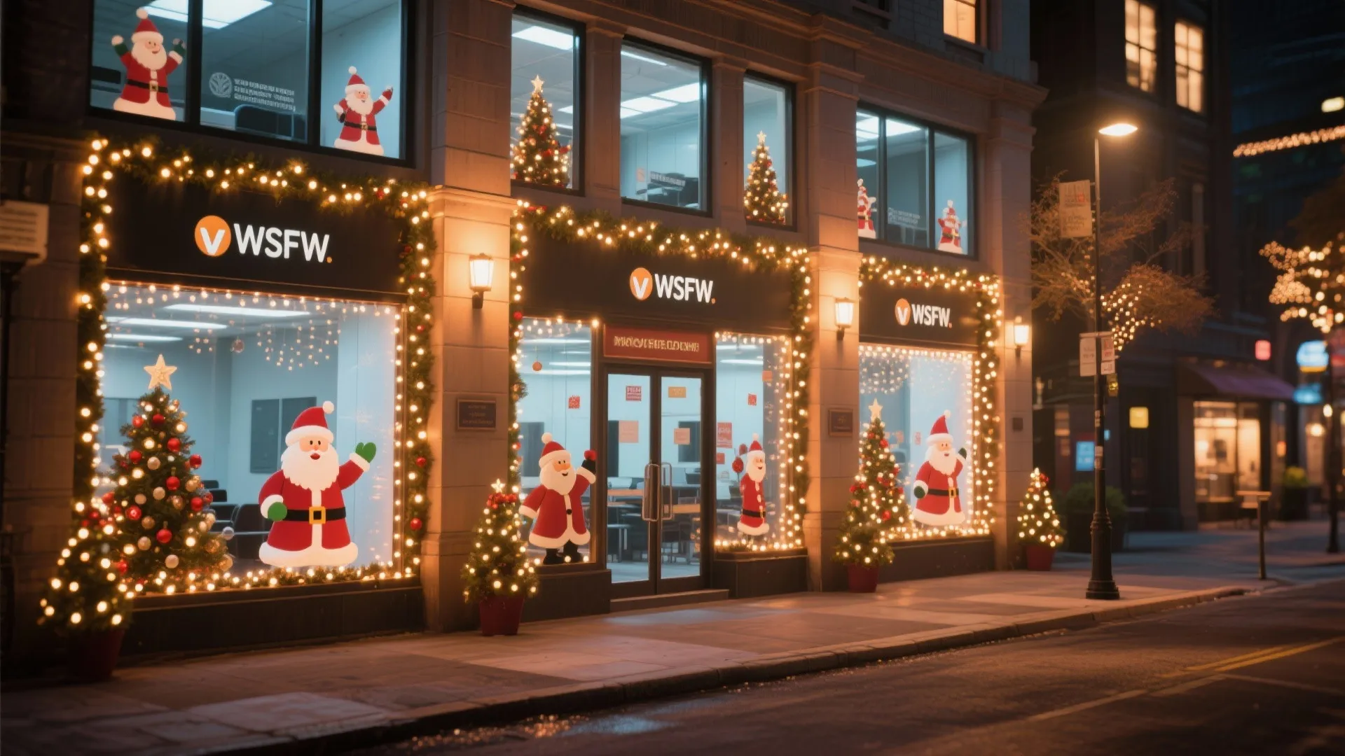 5. Light-Up Window Displays