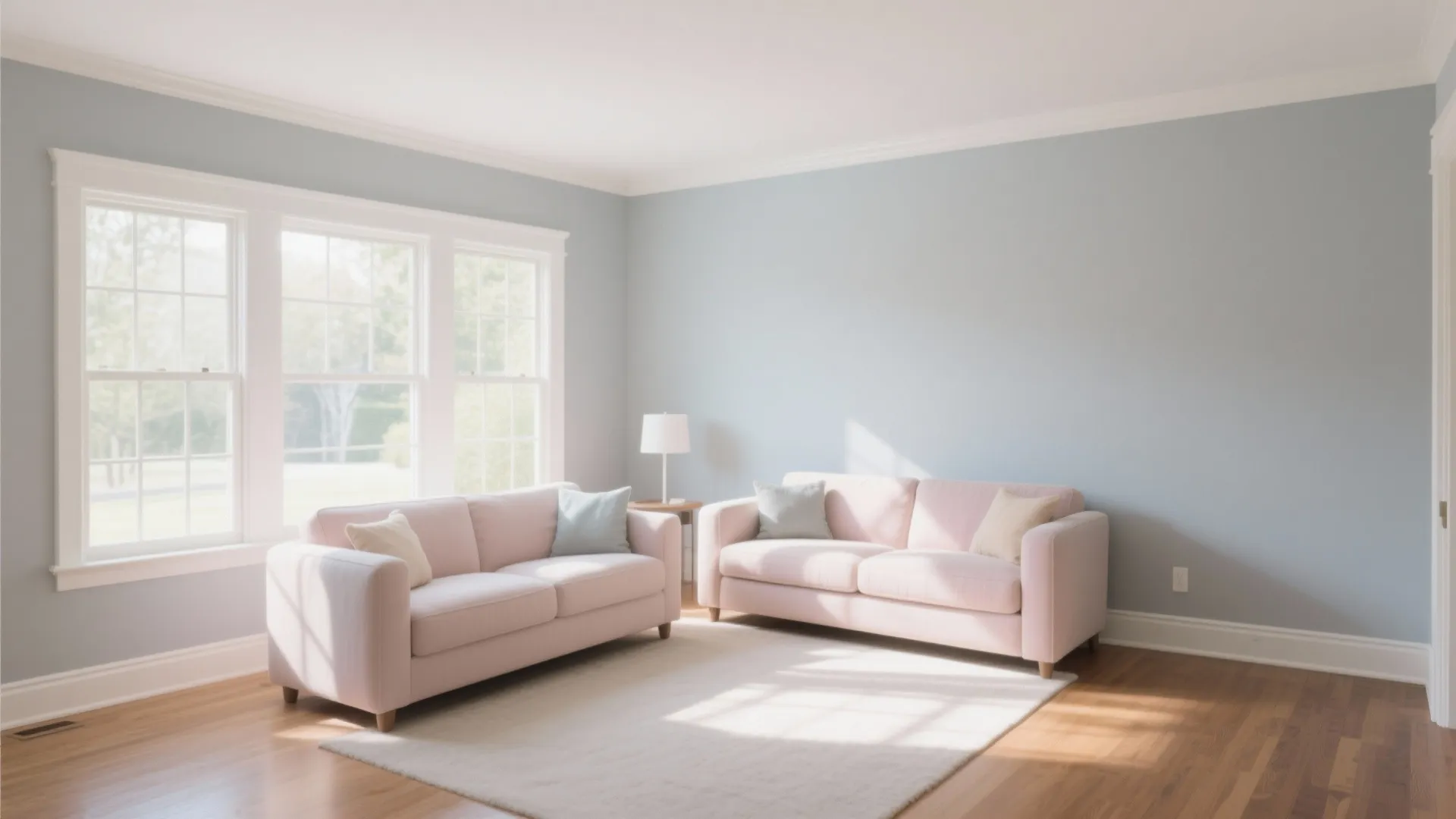 Light-enhancing wall colors