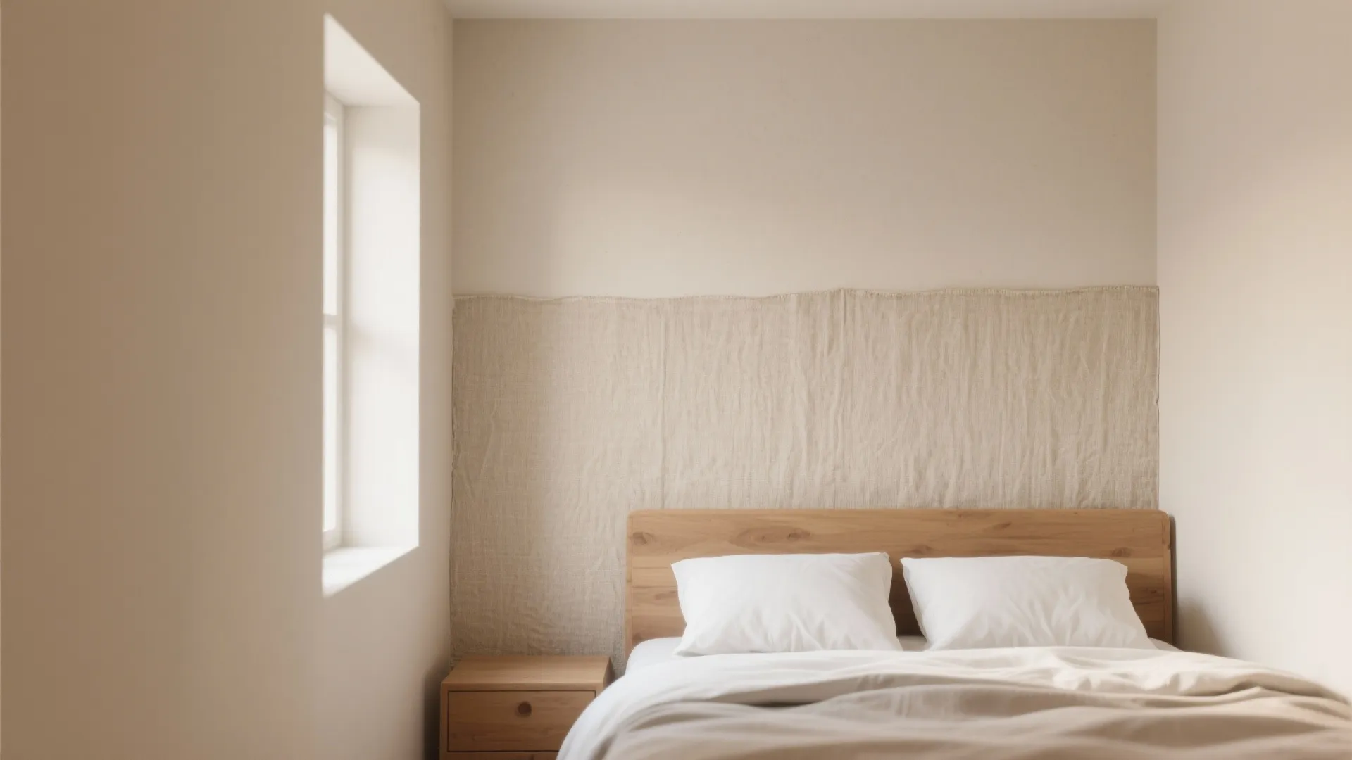 Light-Colored Walls with Accent Textures