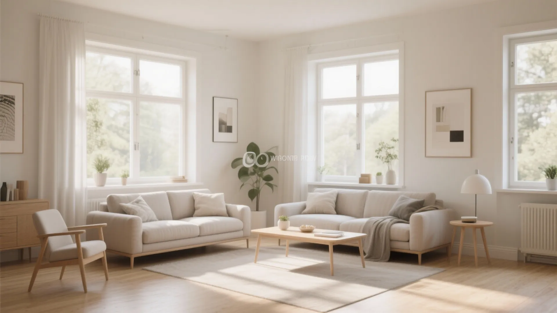 5. Light-Colored Walls for Airiness