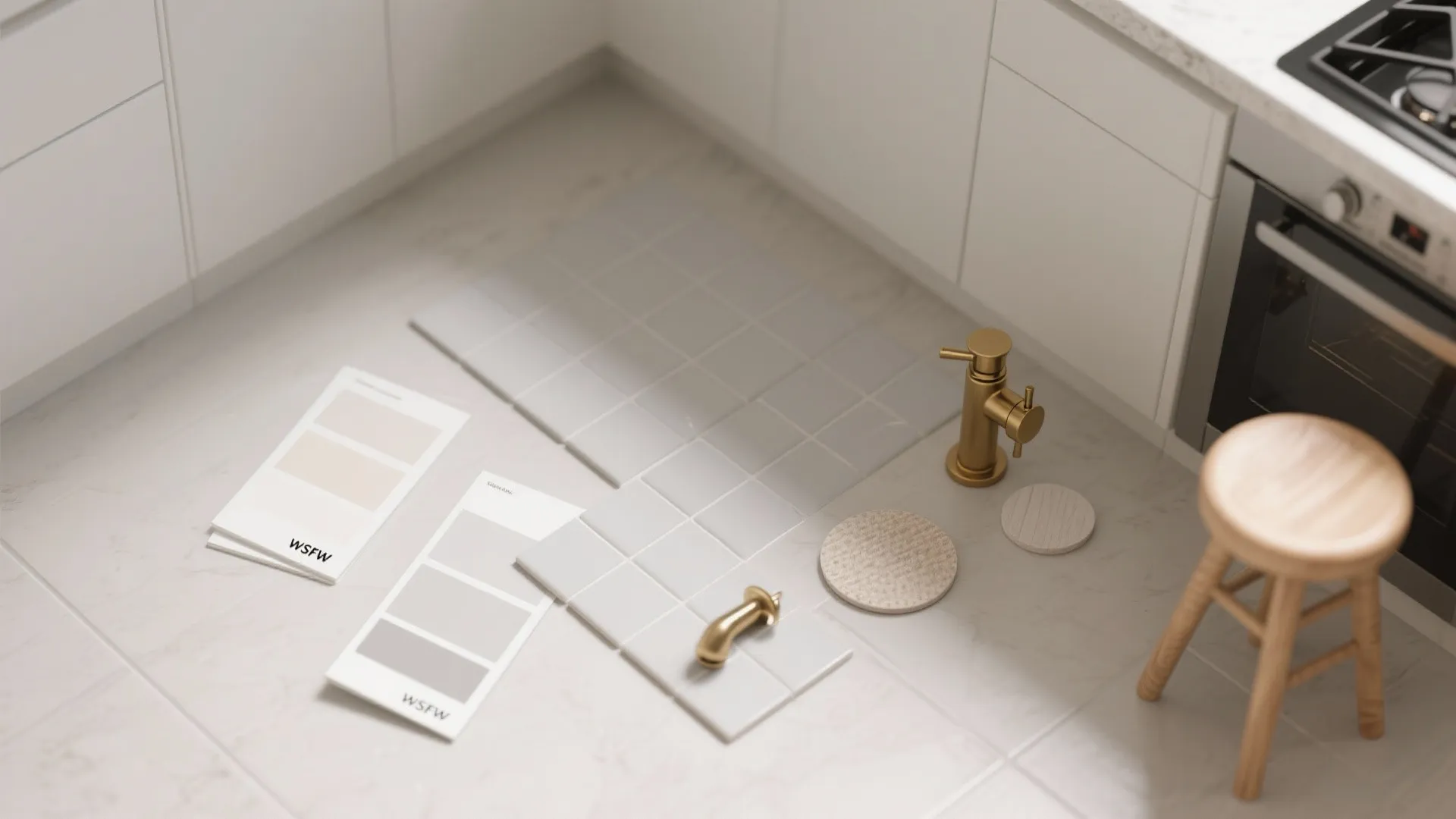 4. Light Color Palette with Warm Accents