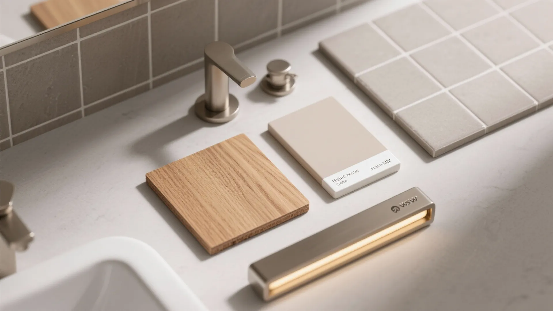 Light tones with warm accents