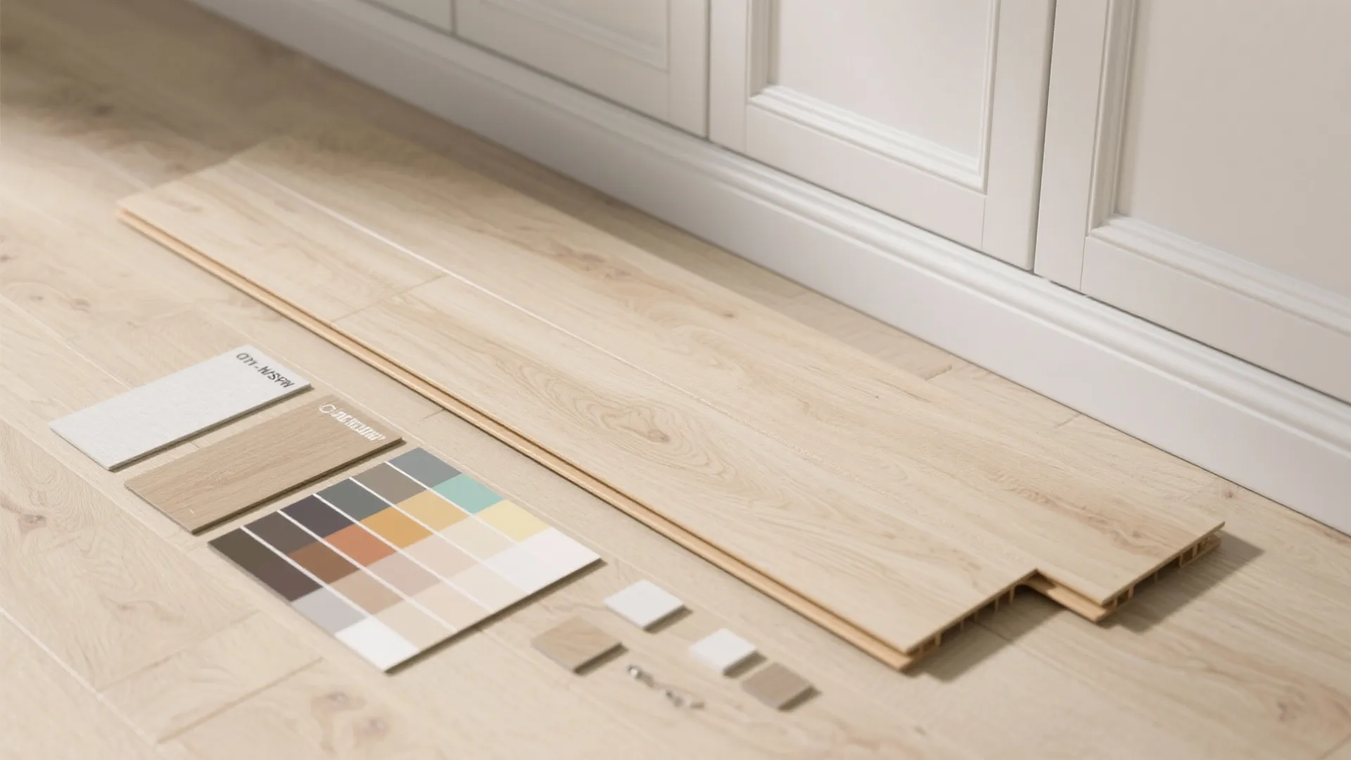 4. Light-Colored Wide-Plank Laminate