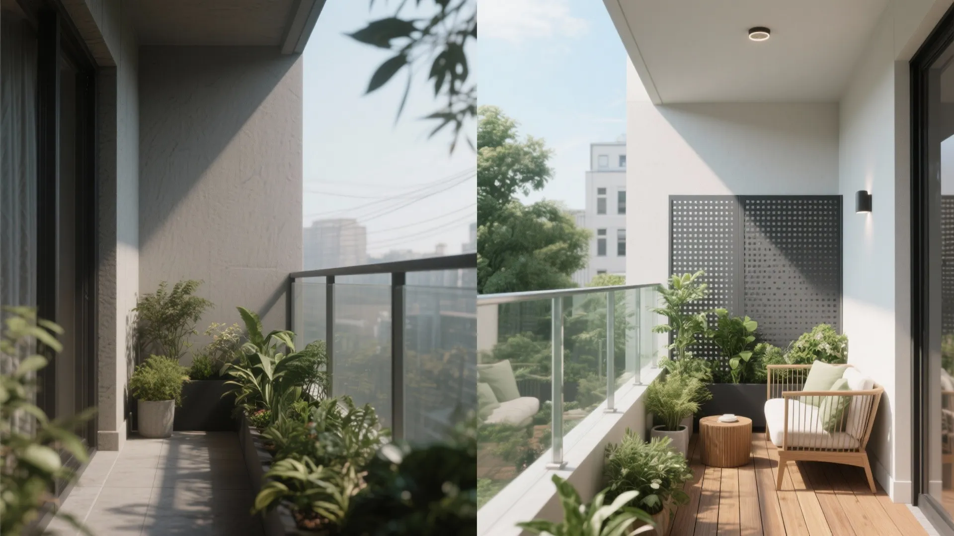 Brighten and Protect: Light, Wind, and Privacy