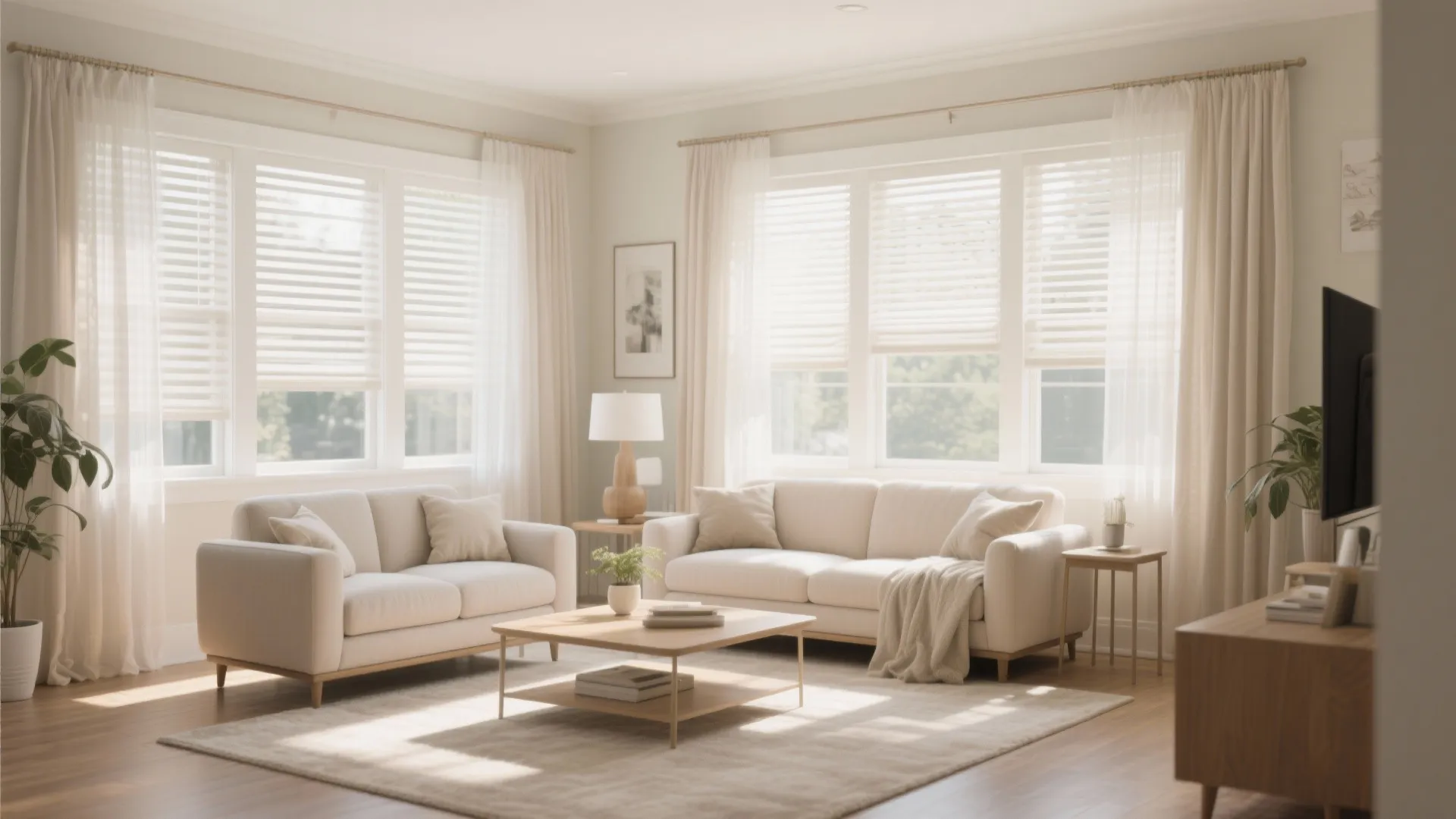 6. Light-Enhancing Window Treatments