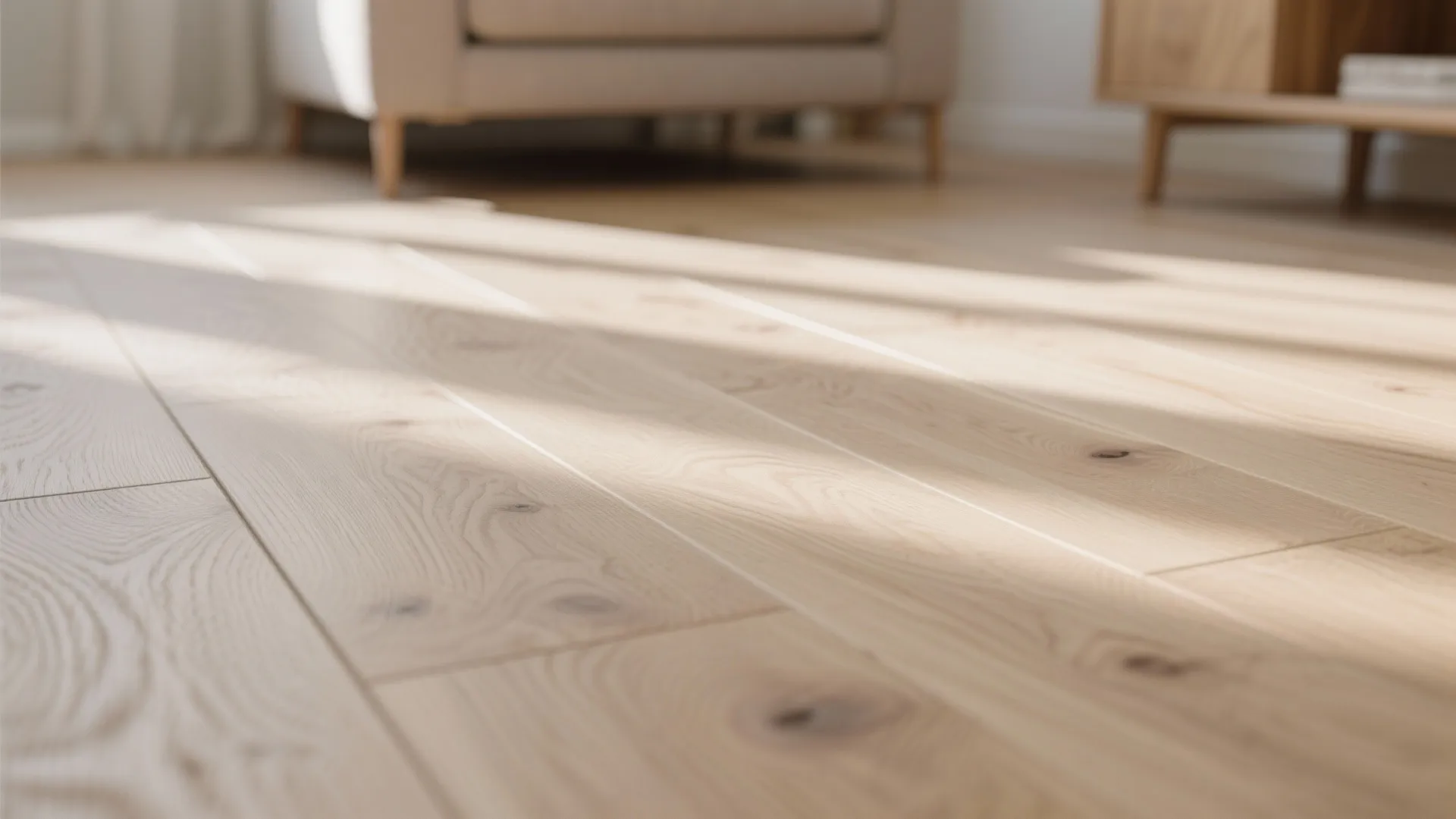 2. Light Wood Flooring
