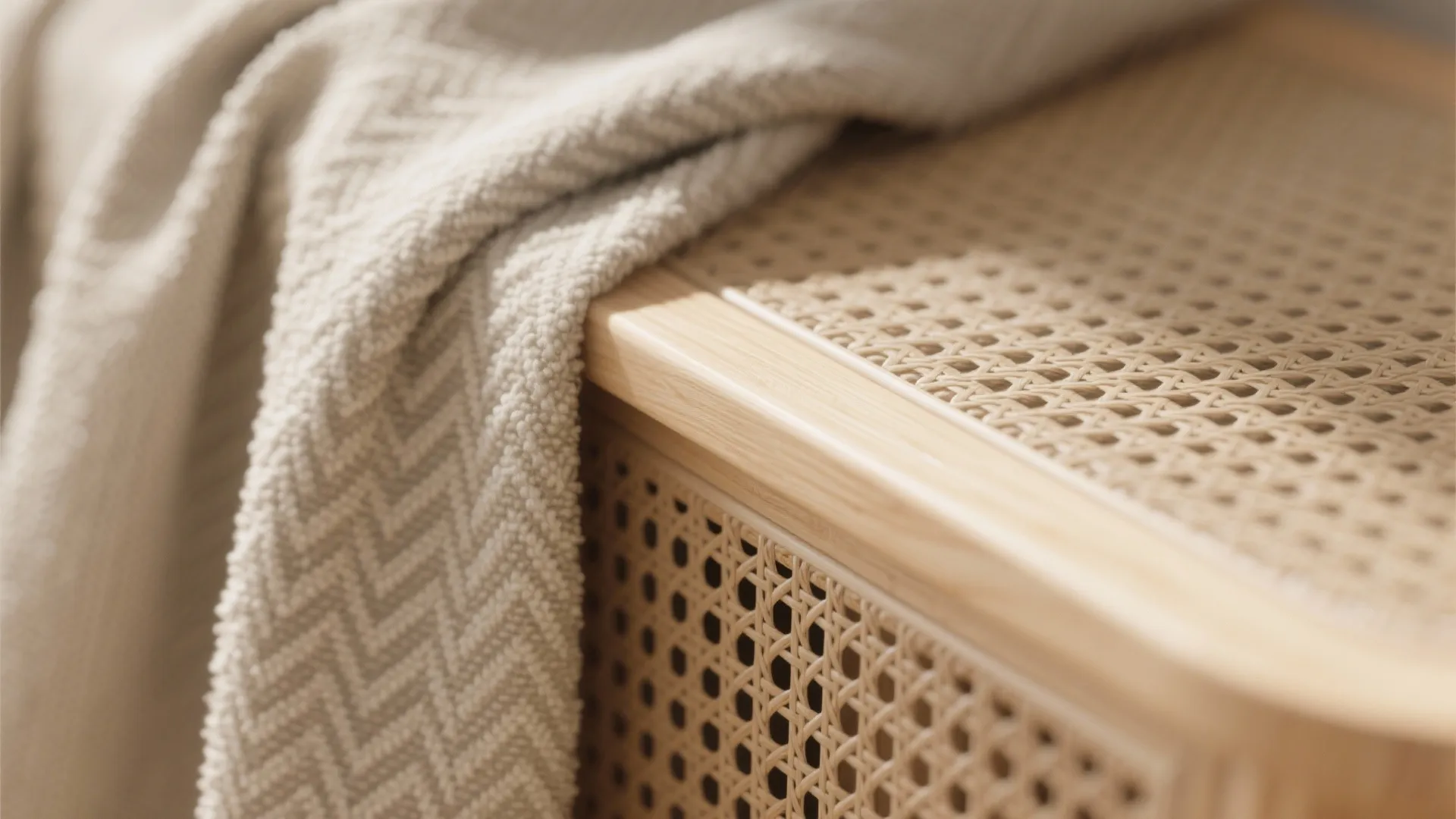 Light-Toned Wood And Textural Layers