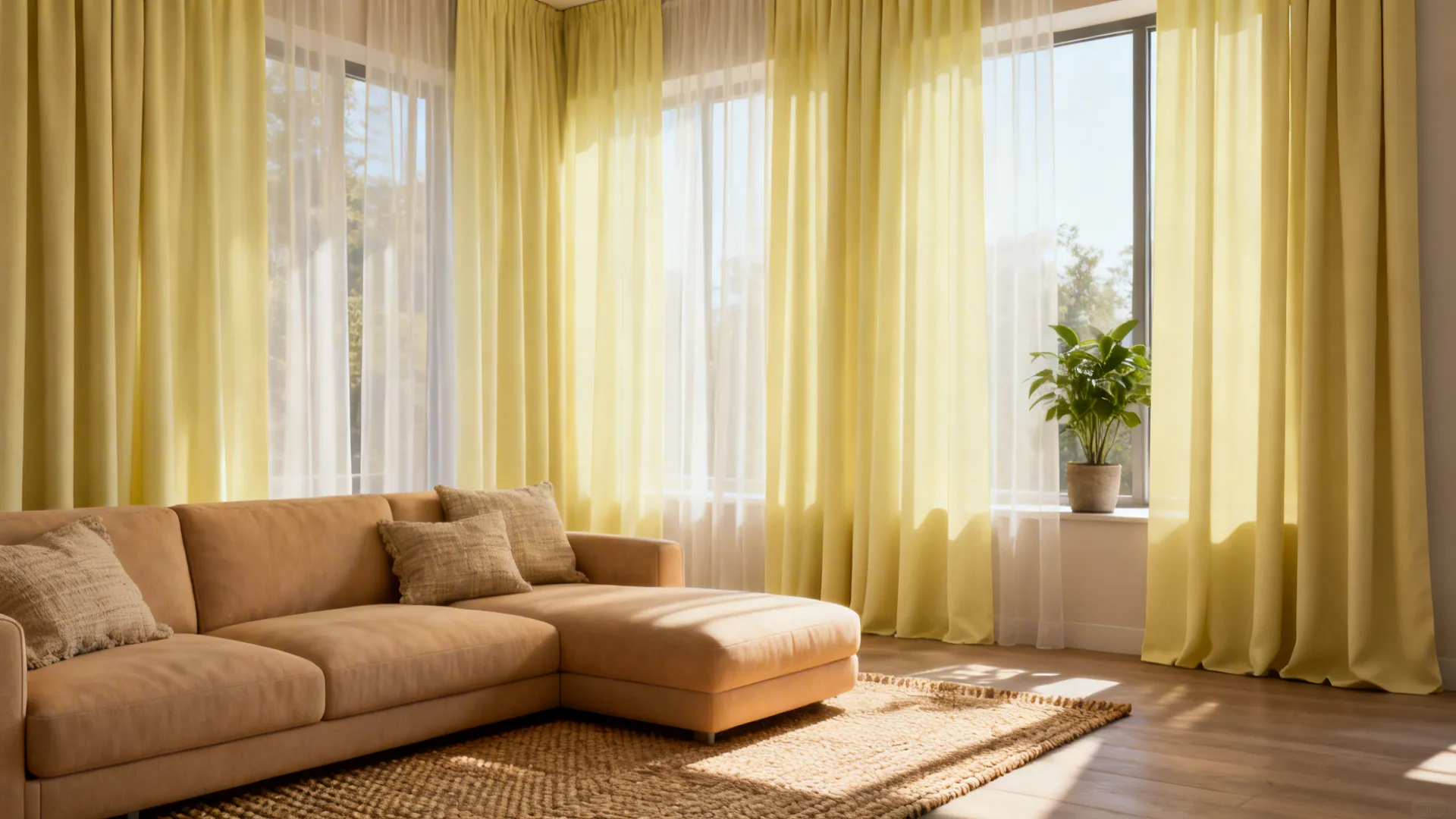 Light Yellow Curtains: 5 Sunny Ideas