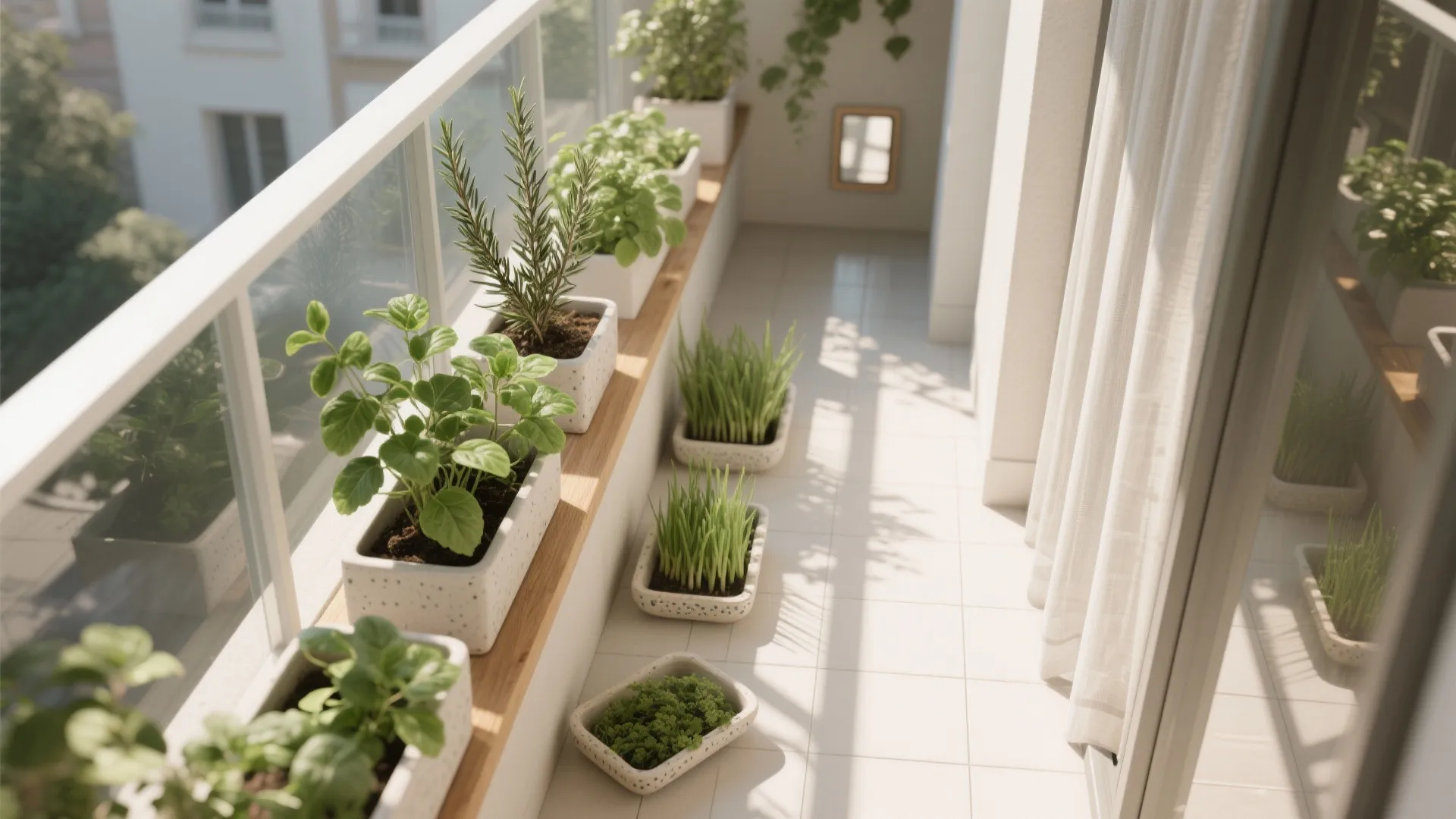 Light zoning with reflective surfaces