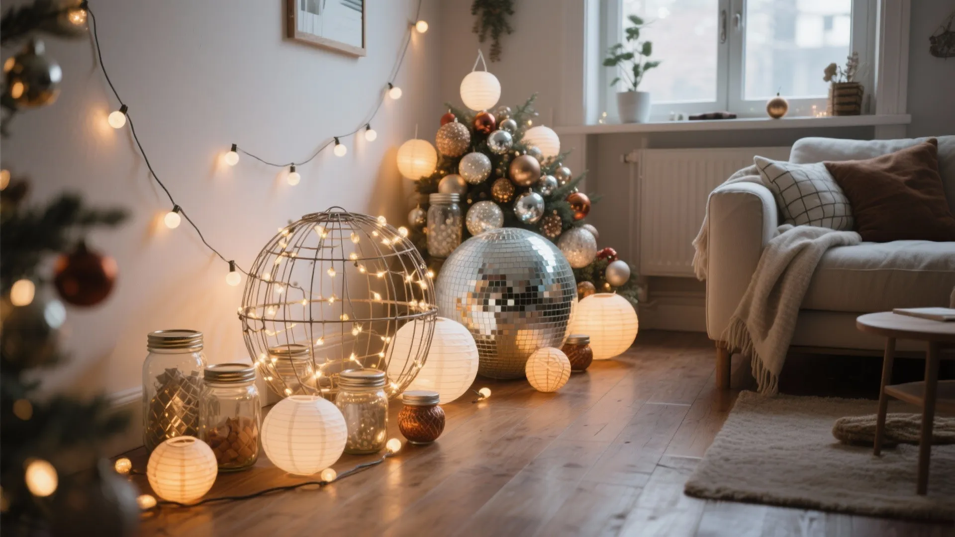 DIY Christmas Light Balls: 5 Creative Ideas: Pro tips and 5 DIY Christmas light ball projects to brighten small spaces
