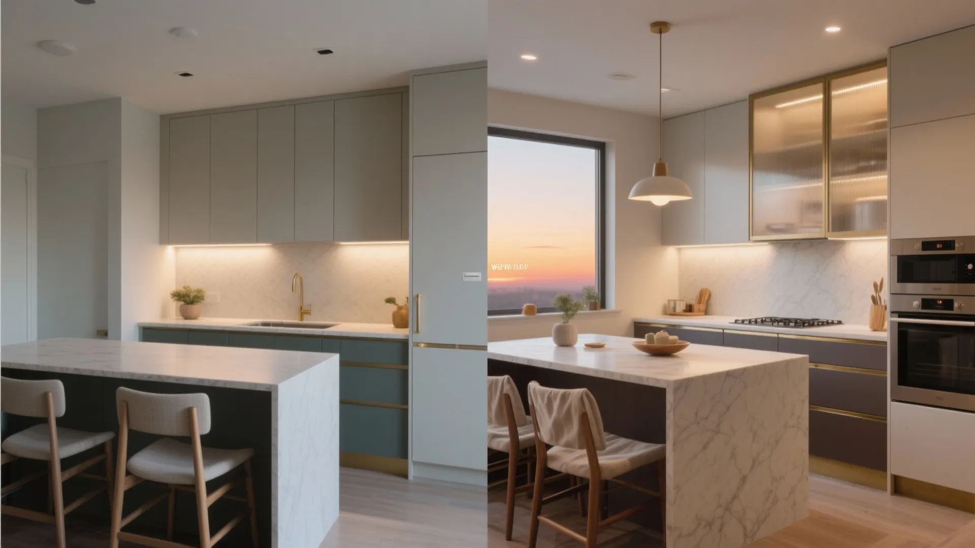 Layered Lighting and a Two-Tone Palette