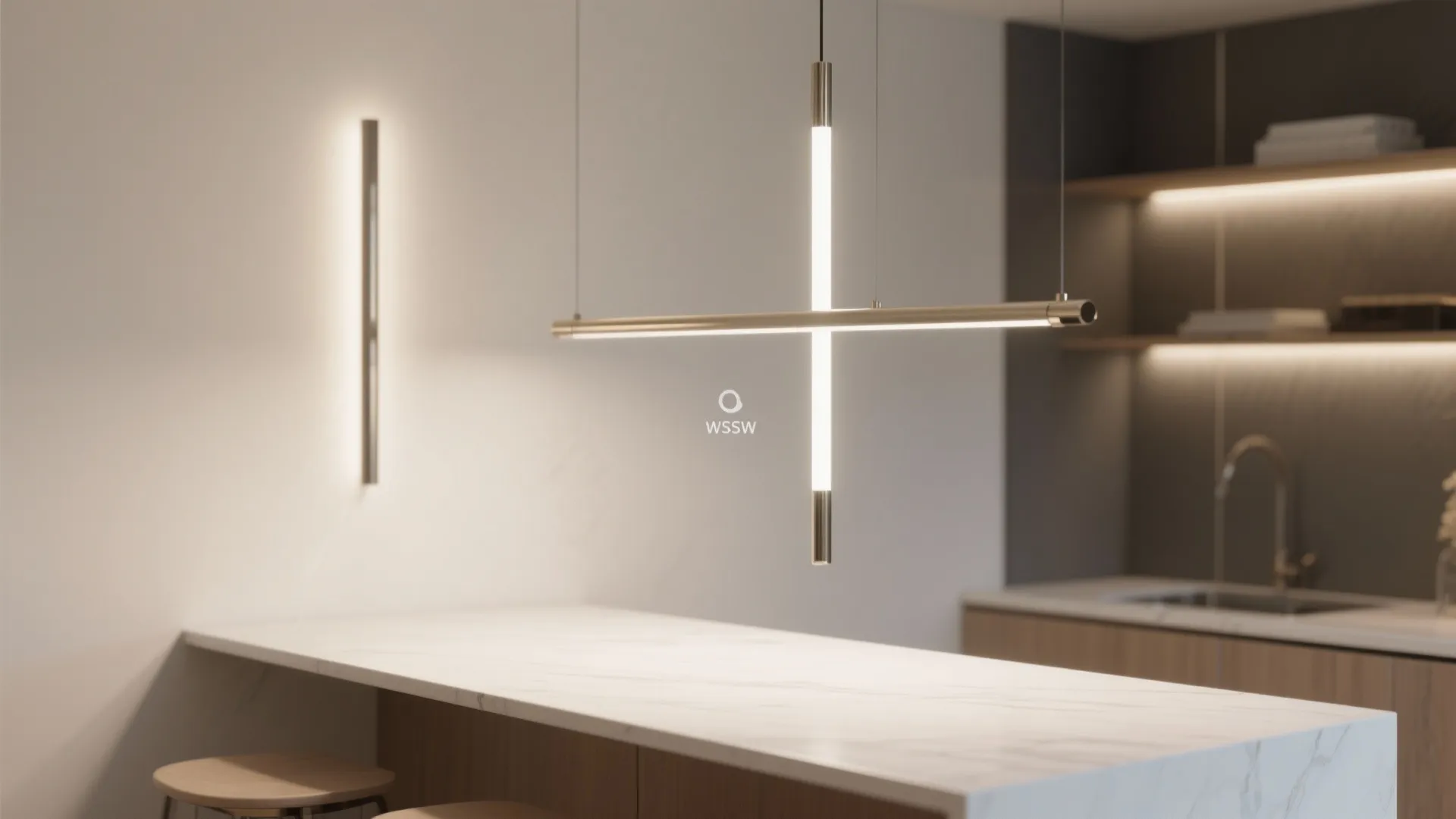 5. Add lighting and vertical accents