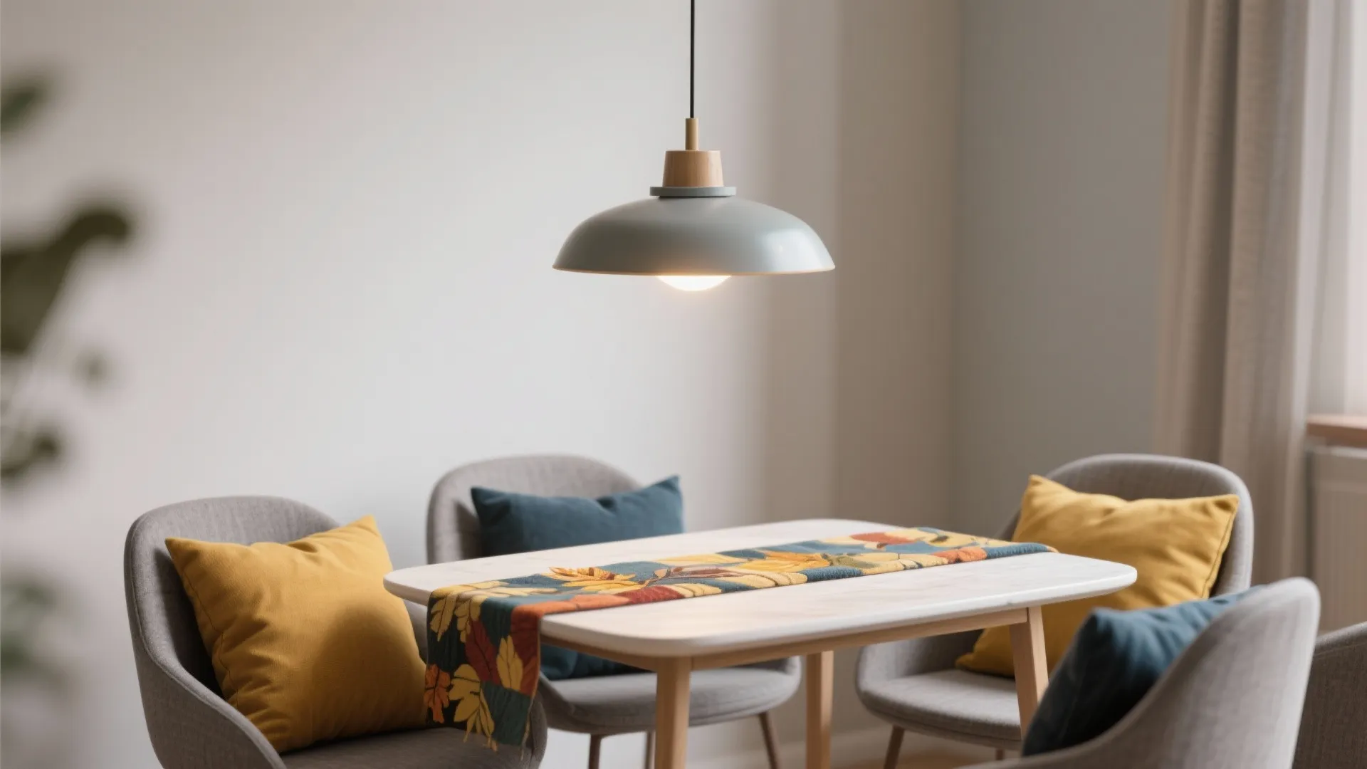 5. Layered lighting and accessory accents