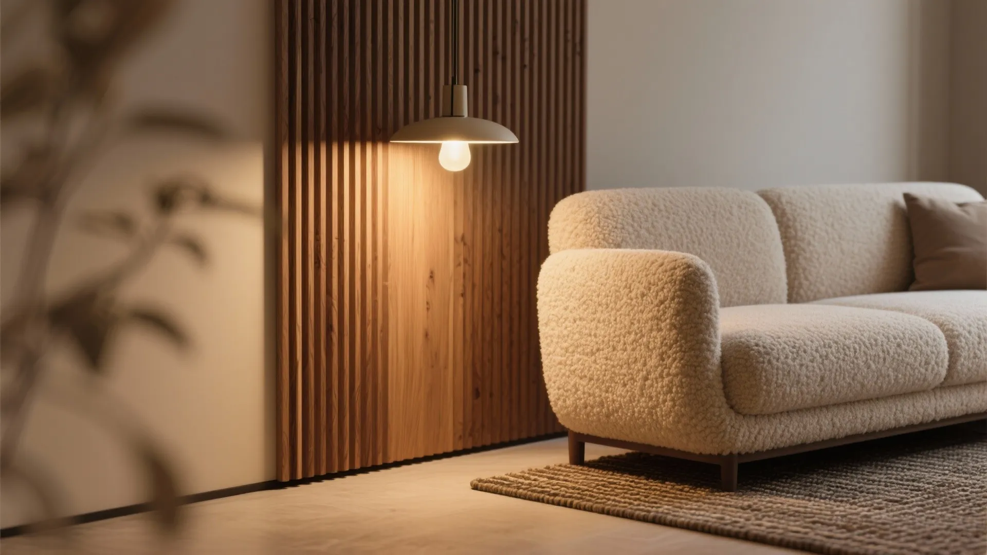 Lighting, acoustic comfort, and tactile warmth