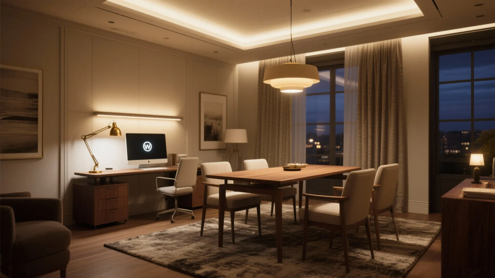 Lighting Layers and Soft Acoustics