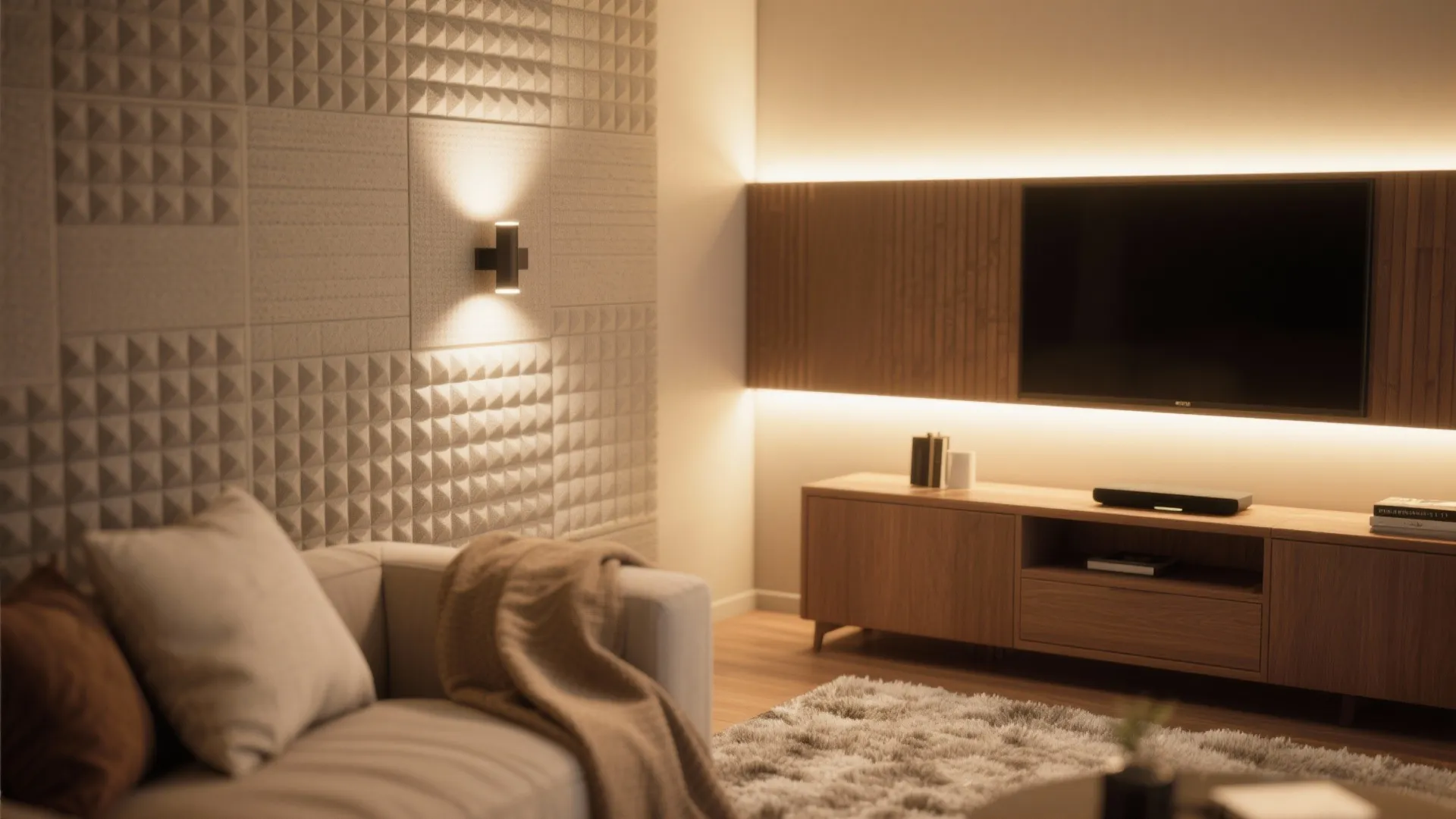 4. Layered Lighting and Acoustics