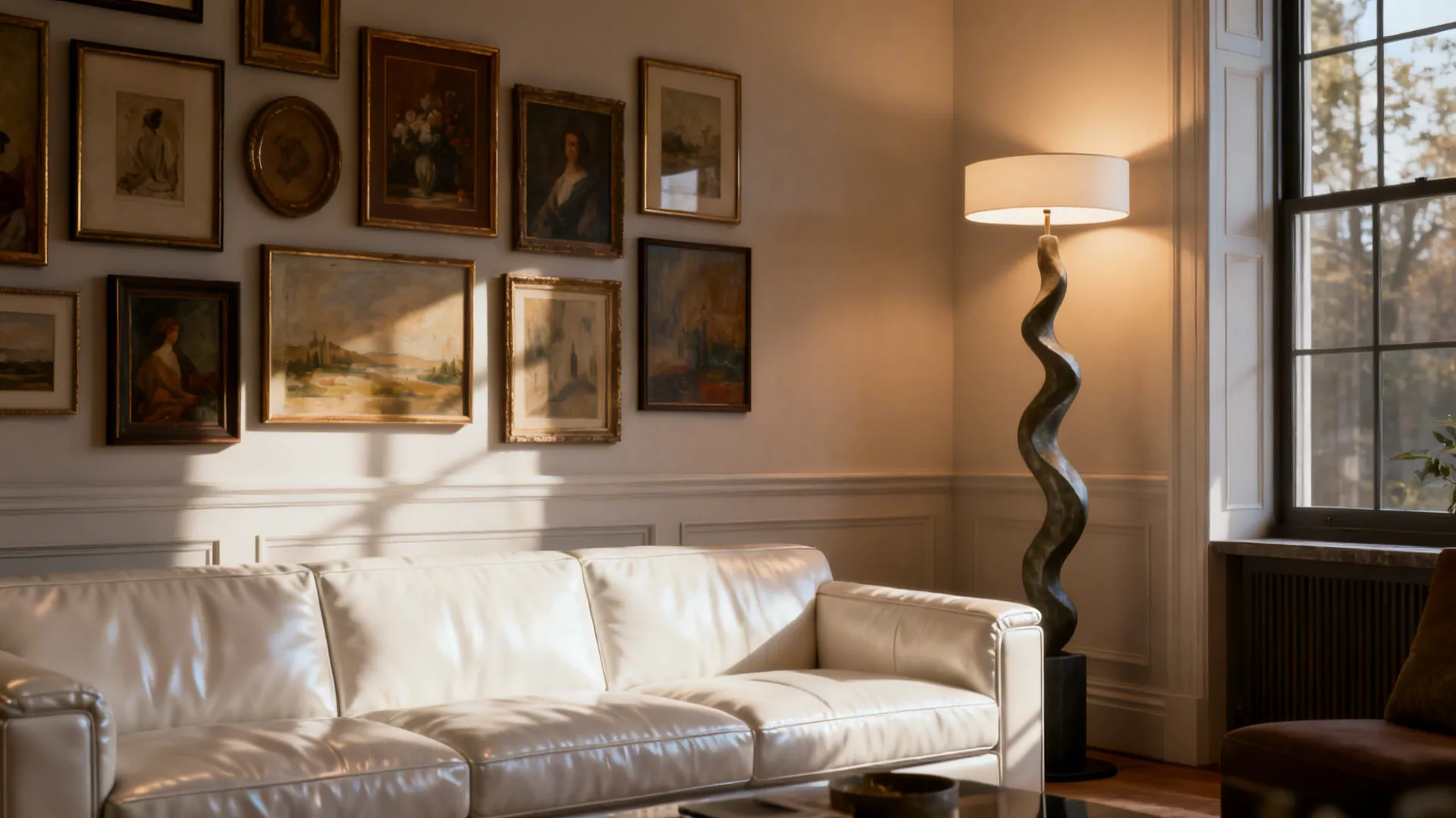 5. Layered lighting and art-forward styling