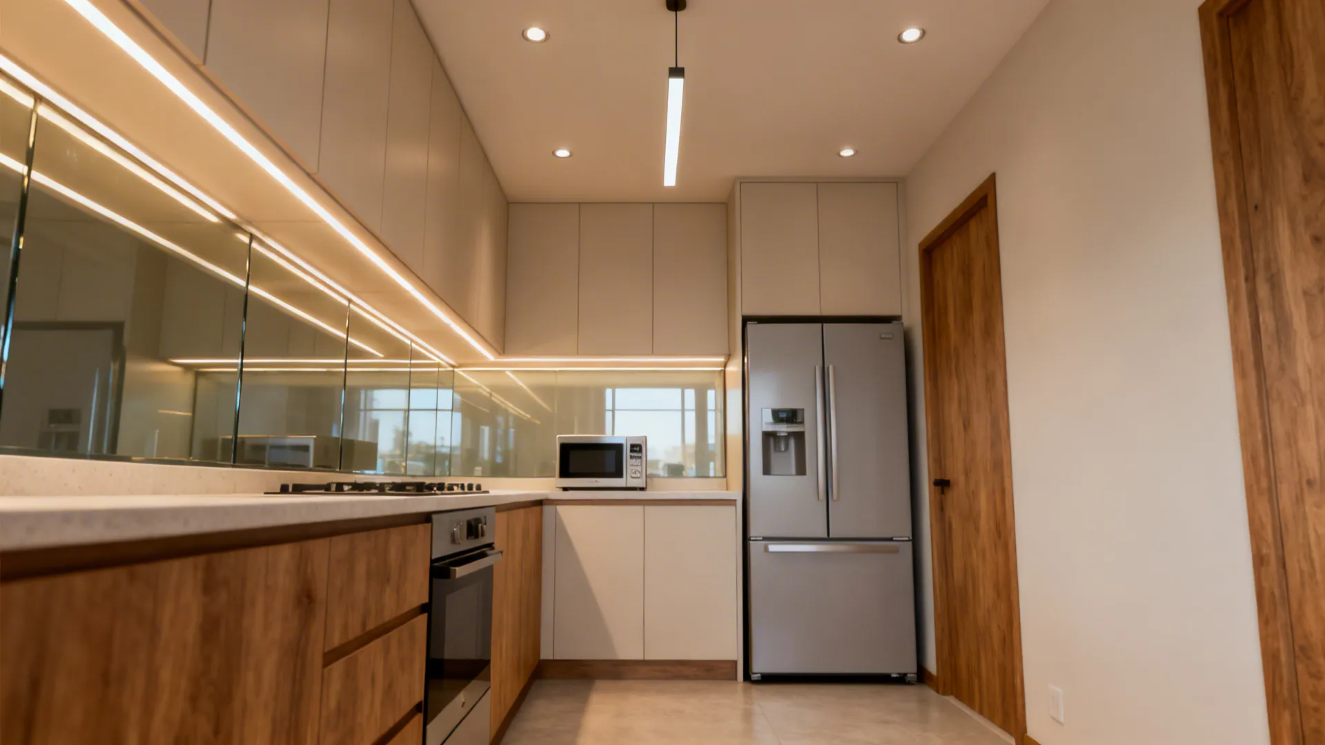 Light Layering and Appliance Scale