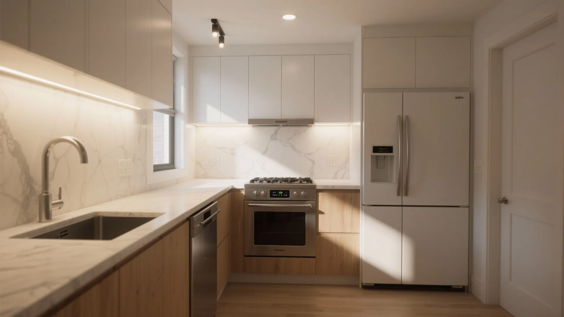 Layered Lighting + Right-Sized Appliances