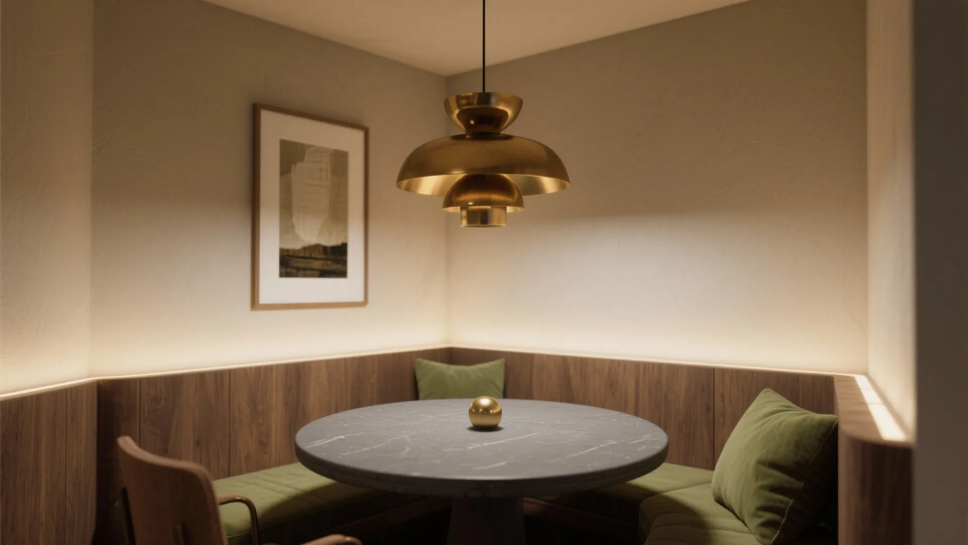 4. Anchor with lighting and art