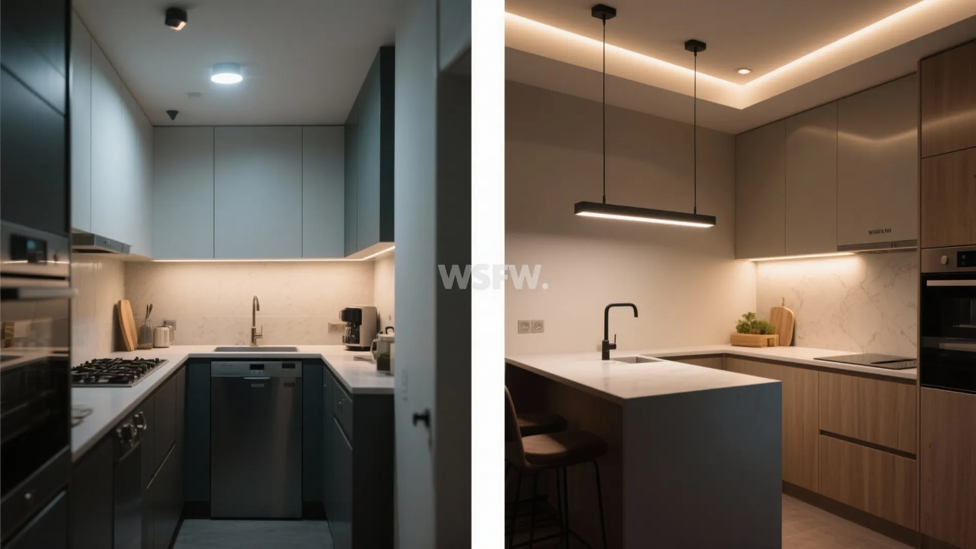 Statement Lighting and Layered Ambience