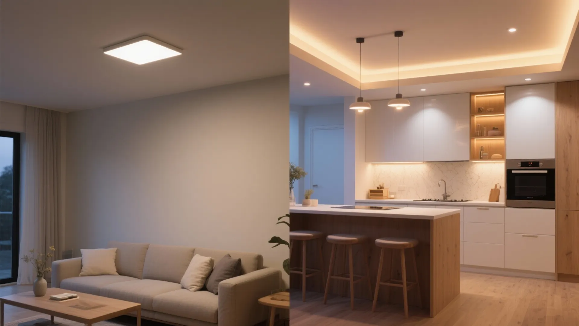 Smart Lighting Layers to Open Up Space